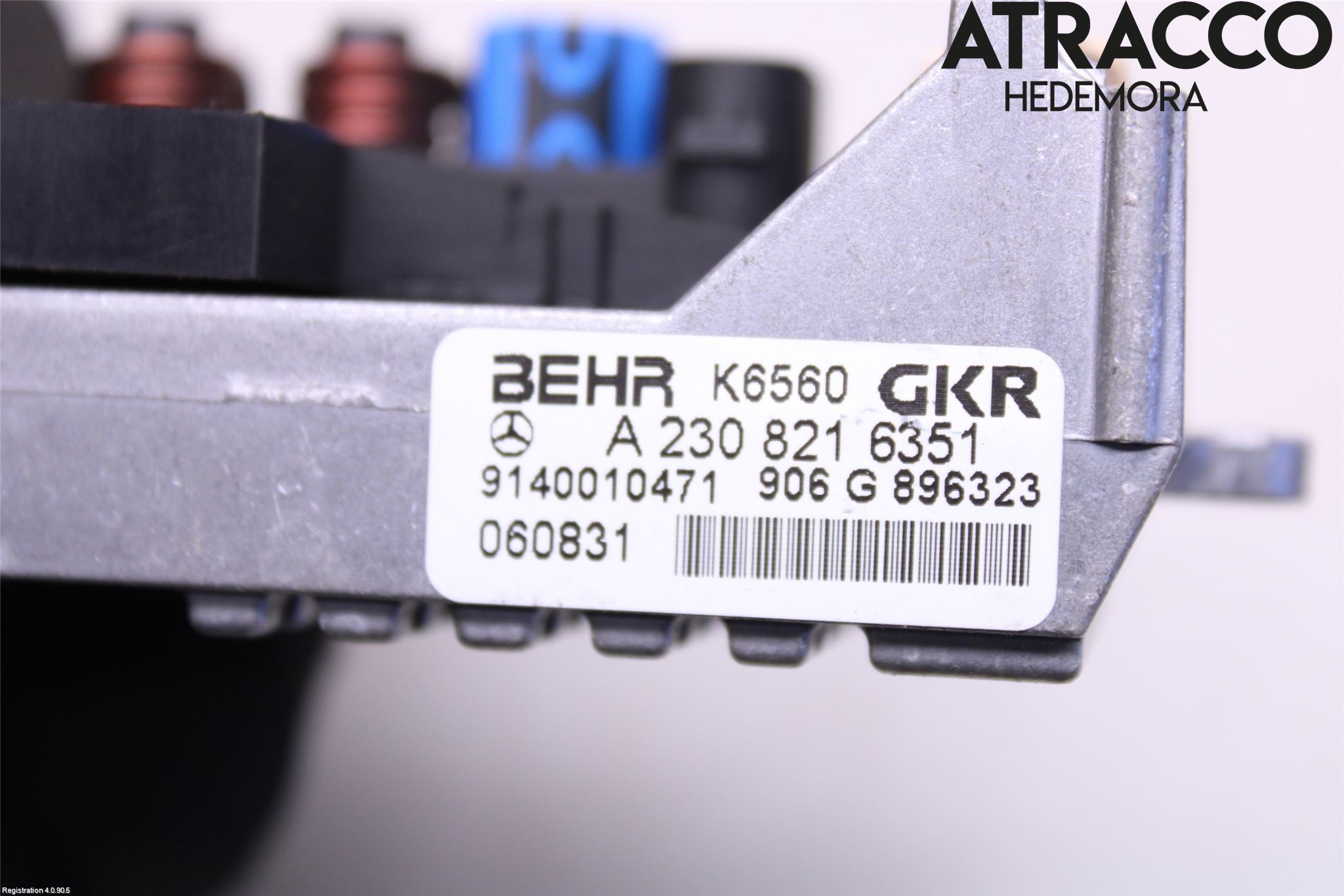 Mercedes-Benz MB E-KLASS (W211) 02-09 Varmeapparat Viftemotstand