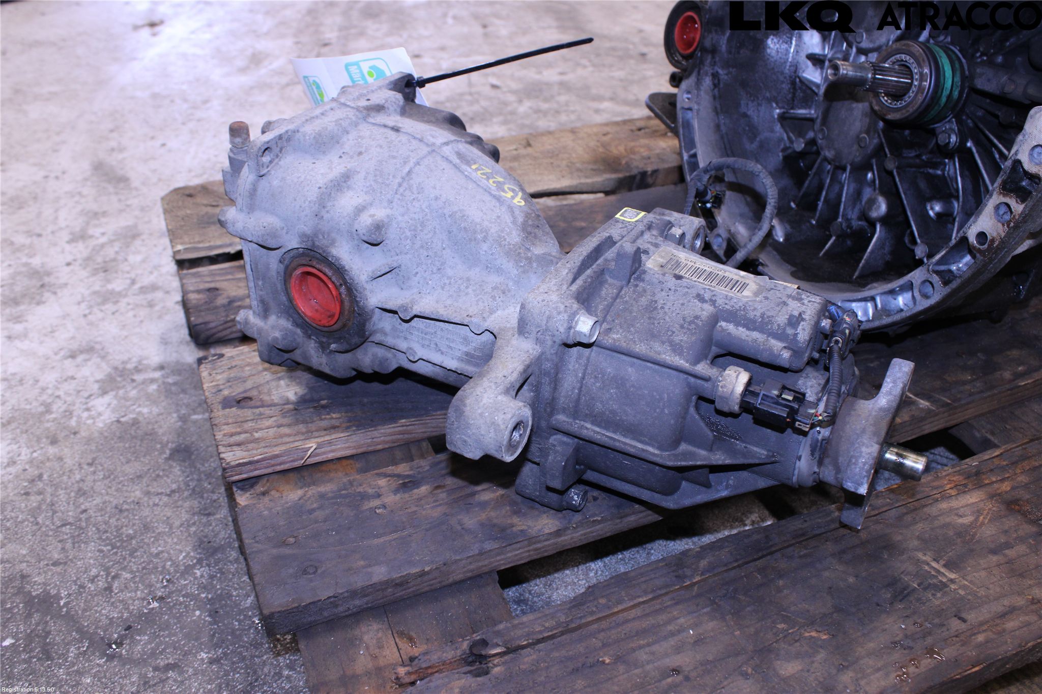 Kia SPORTAGE (SL) 11-15 Bakaksel Kardang Bak -Diff