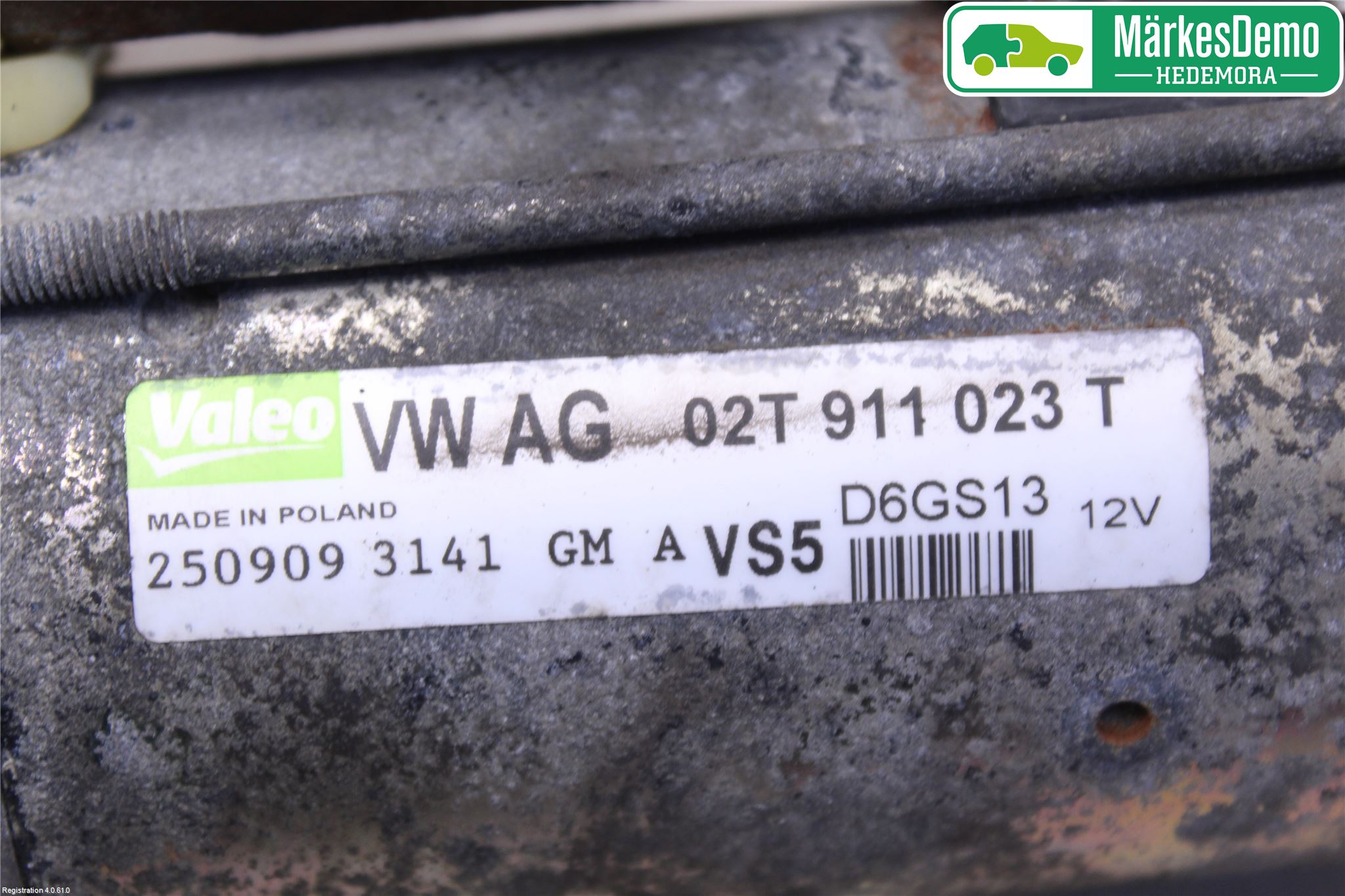 Skoda OCTAVIA (1Z) 05-13 Startmotor