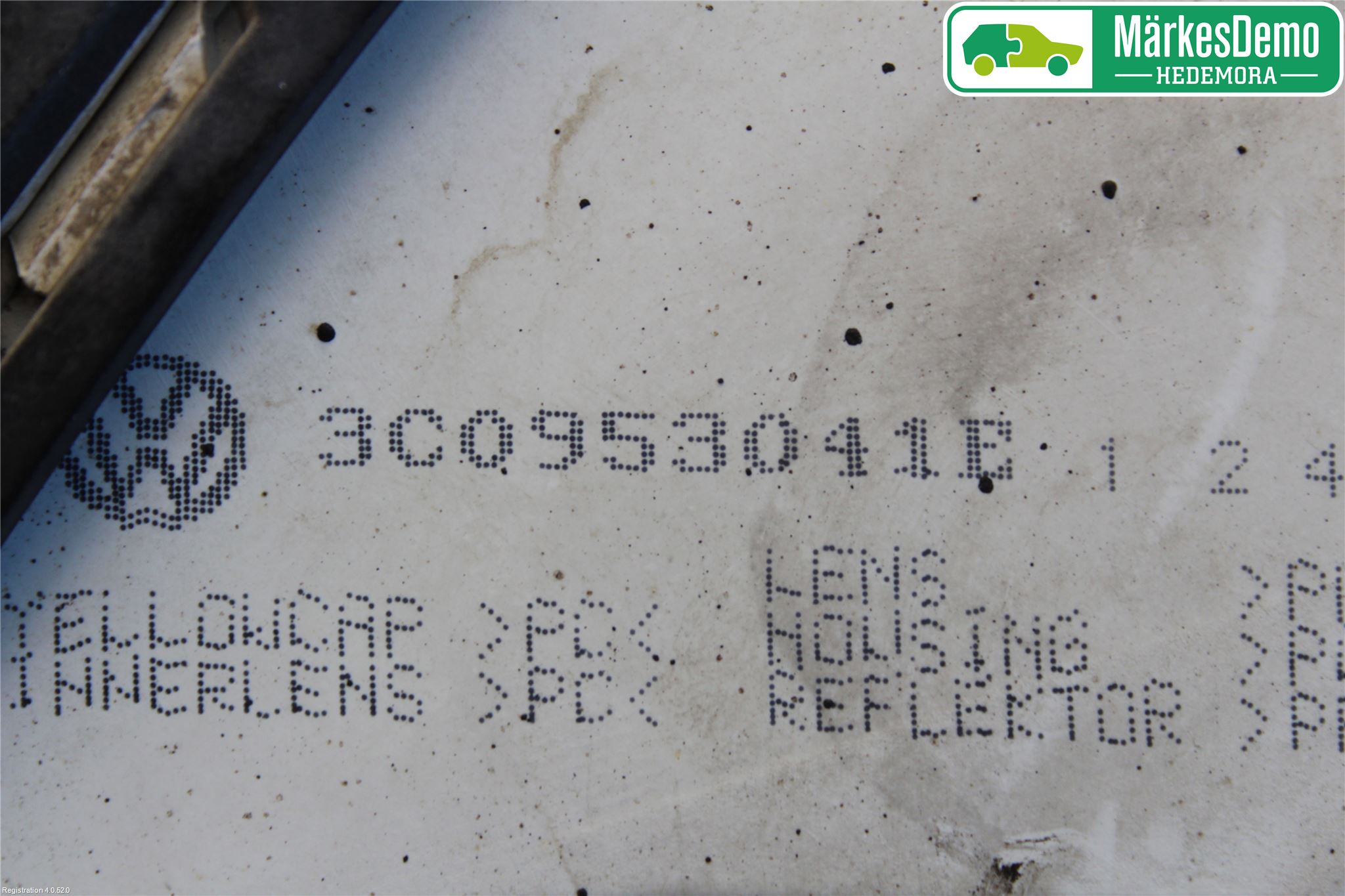 Volkswagen VW PASSAT 05-11 Blinklykt Foran Venstre