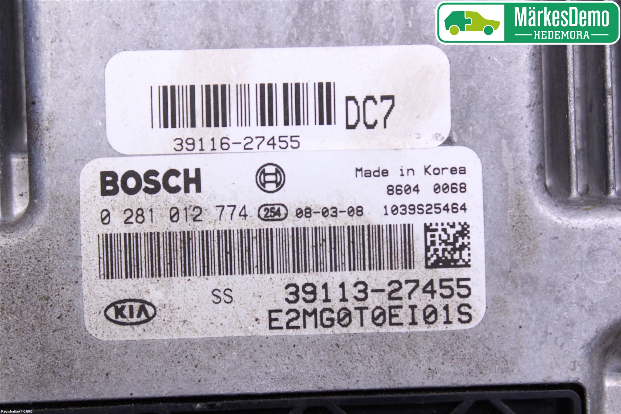 Kia MAGENTIS Styreenhet Dieselpumpe
