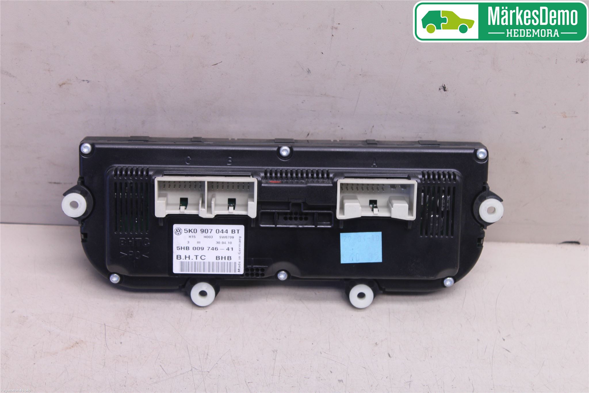 Volkswagen VW PASSAT 11-14 Varme Ac Betjening-Display