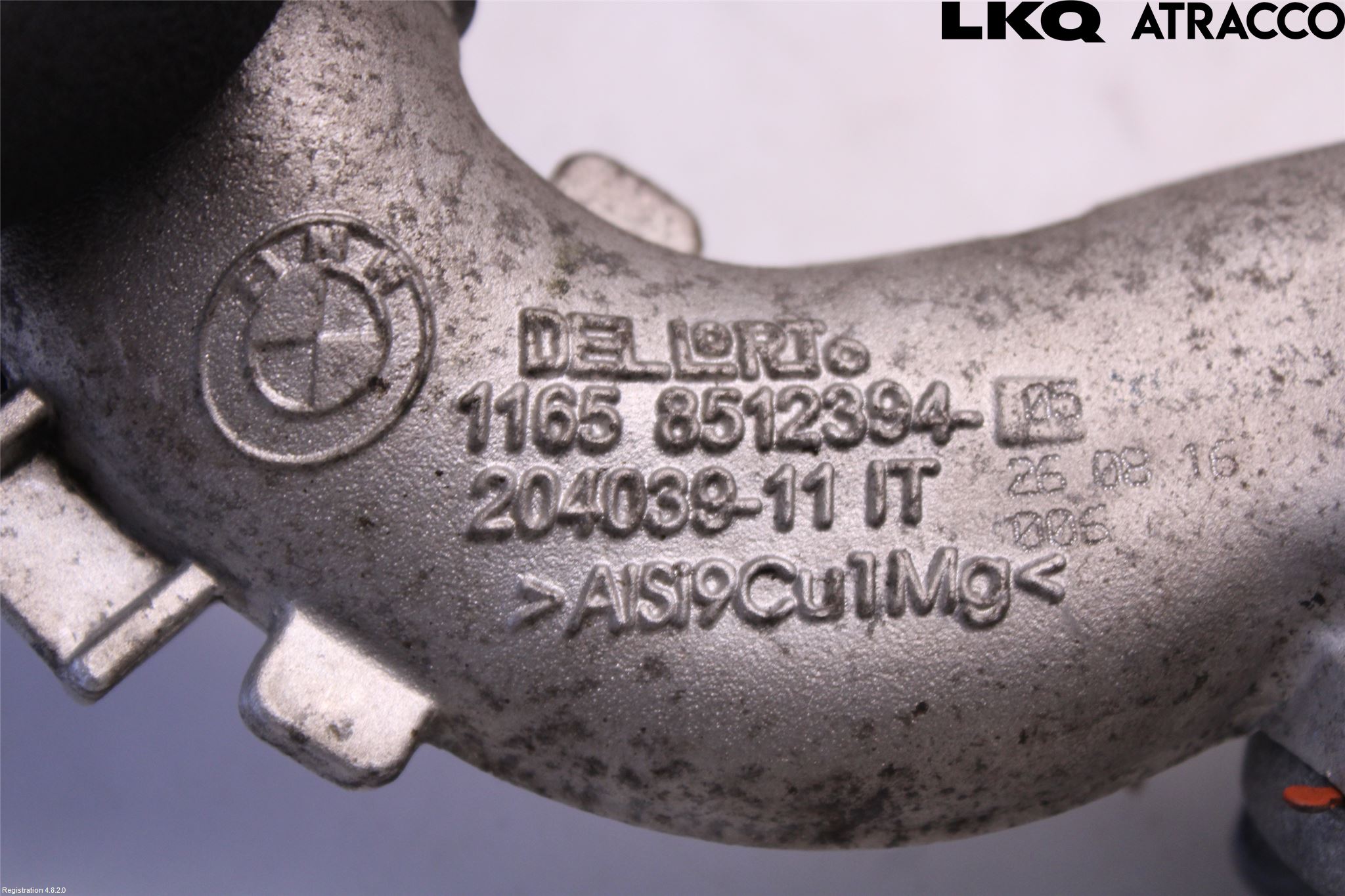 BMW 5 F10/F11/F18 09-17 Inns Gummibelg - Slange