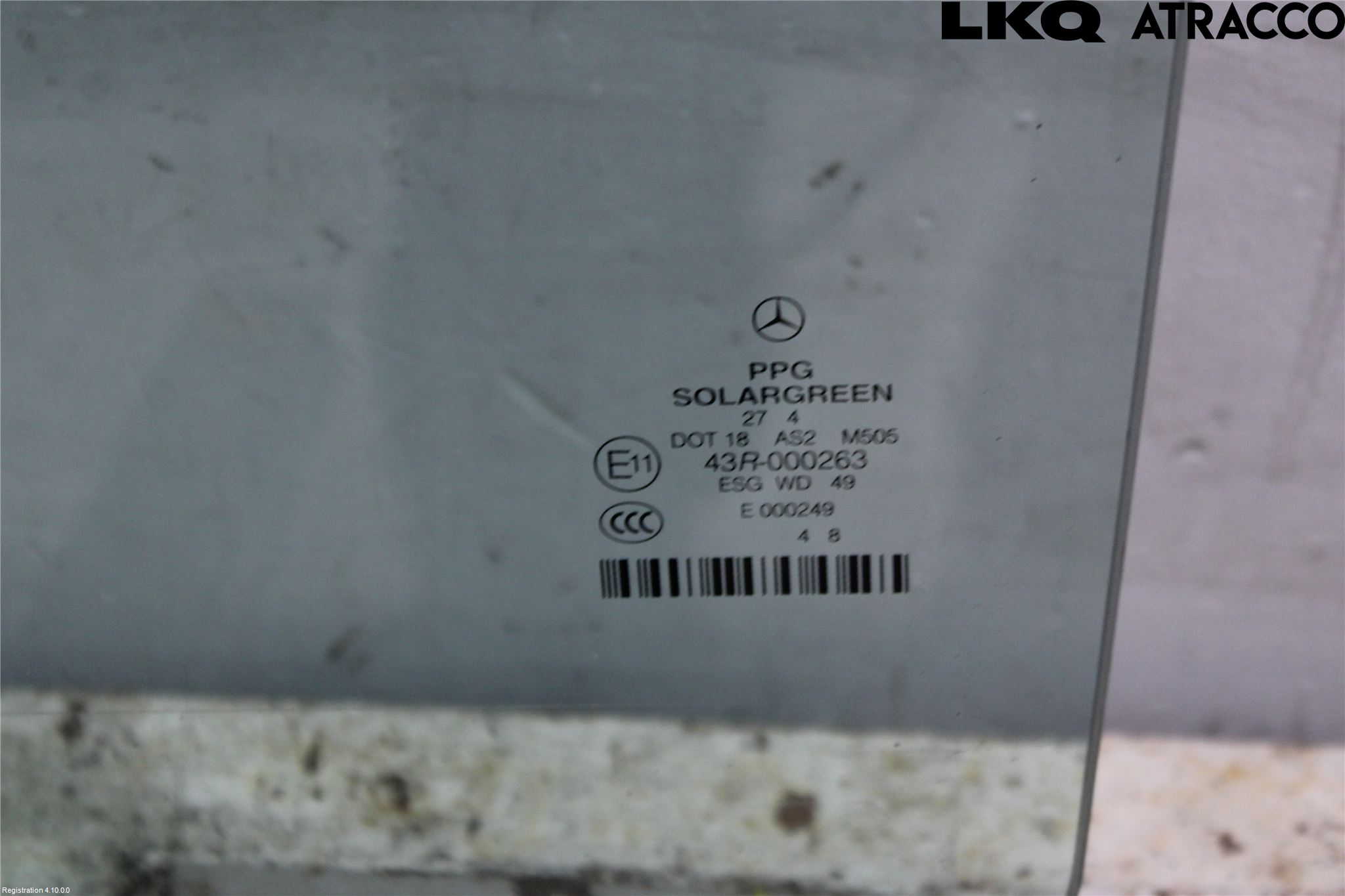 Mercedes-Benz MB S-KLASS (W221) 05-13 Dørrute Bak Venstre 4Dørs