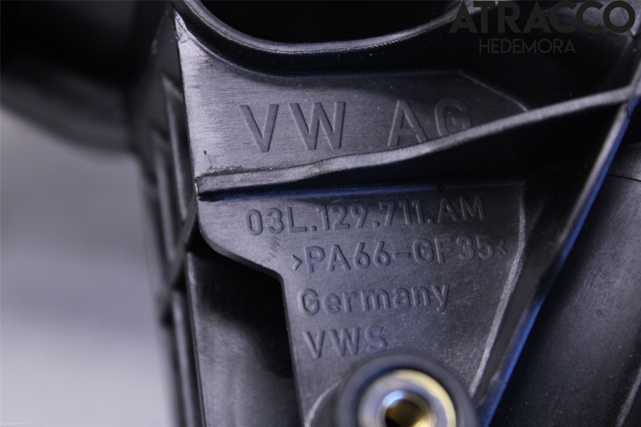 Volkswagen VW PASSAT 11-14 Innsugningsmanifold