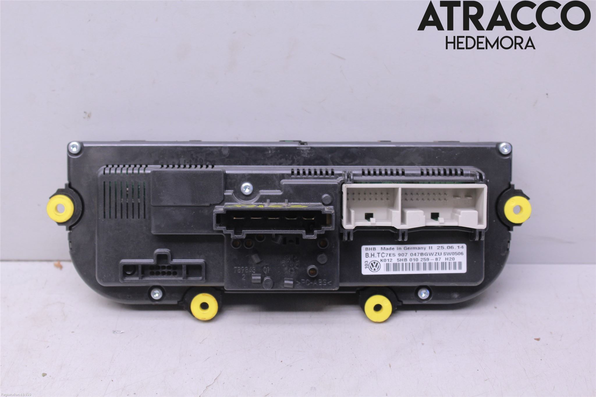Volkswagen VW TRANSP/CARAVELLE (T5) 04-15 Varme Ac Betjening-Display