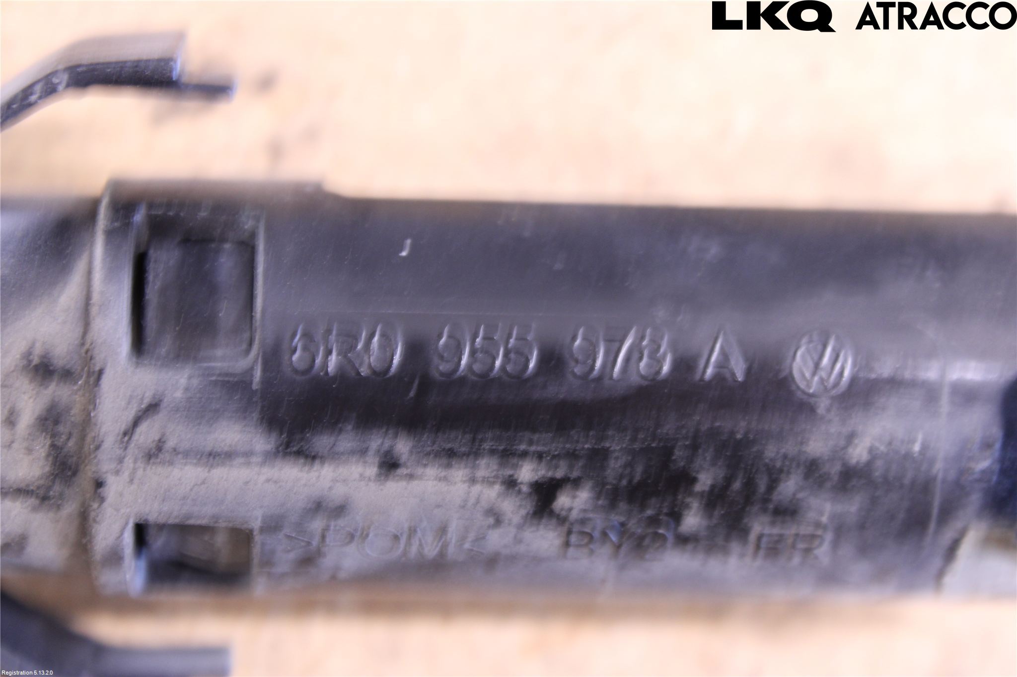 Volkswagen VW POLO 10-17 Spylerdyse Frontlykter