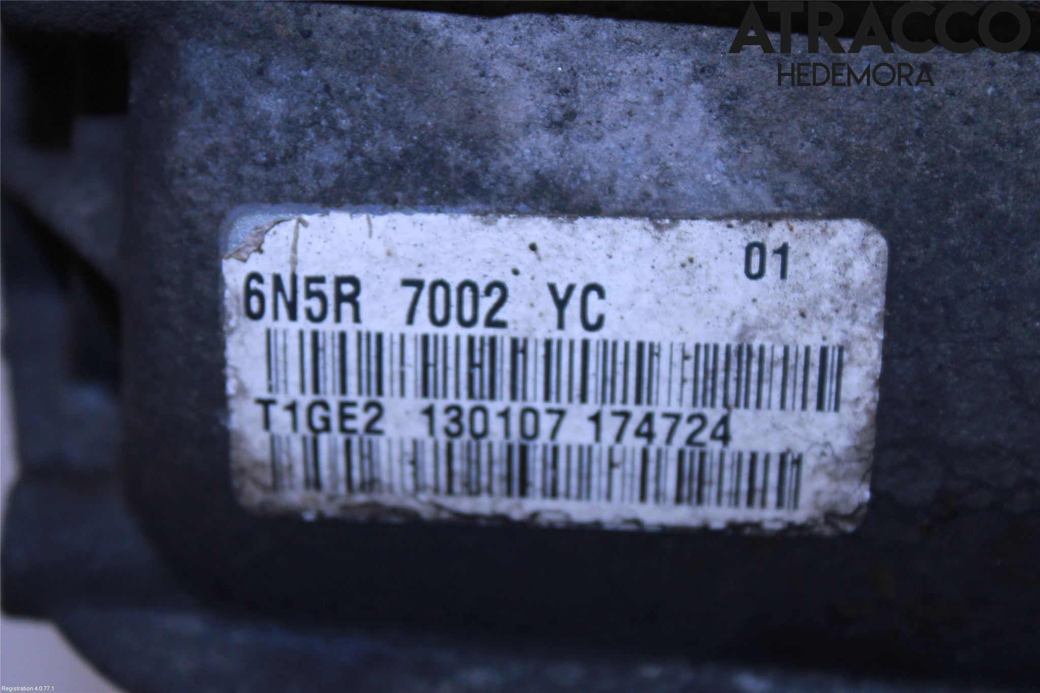 Volvo C30 07-10 Gearkasse 5 Trinn