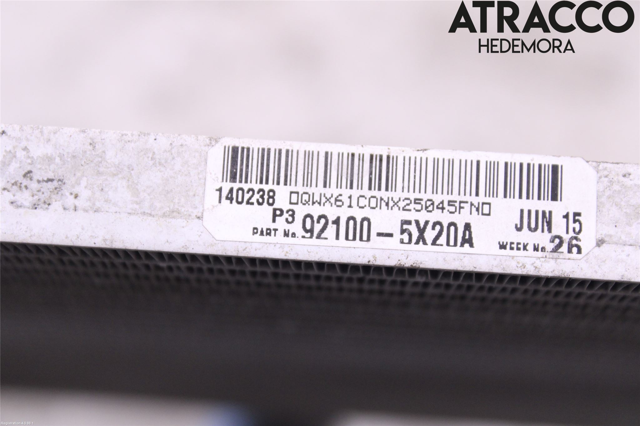 Nissan NAVARA 05-16 Varme Ac Kondenser-Kjøler