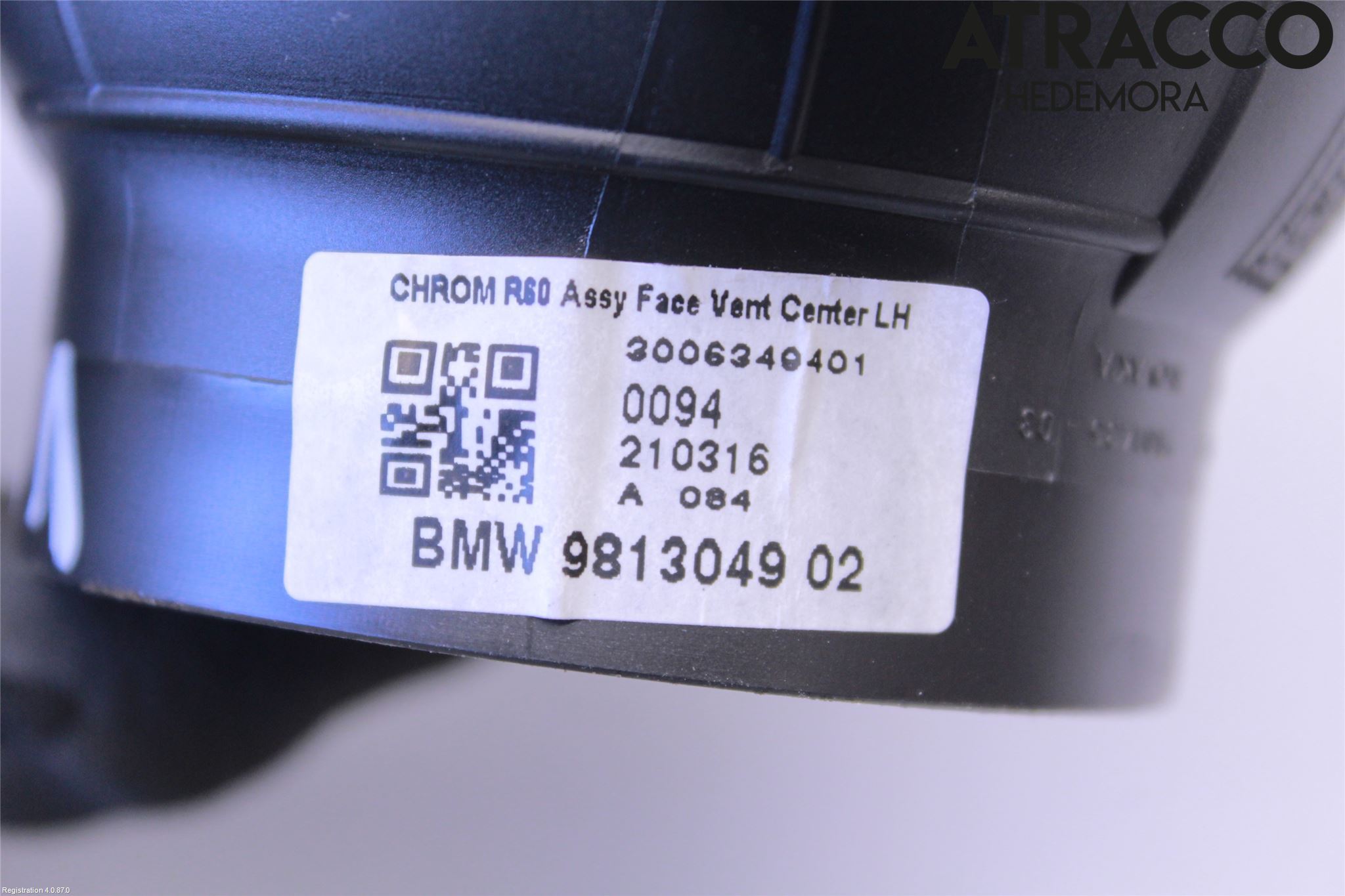Mini COUNTRYMAN R60 11-16 Dashbord Kanal - Dyse