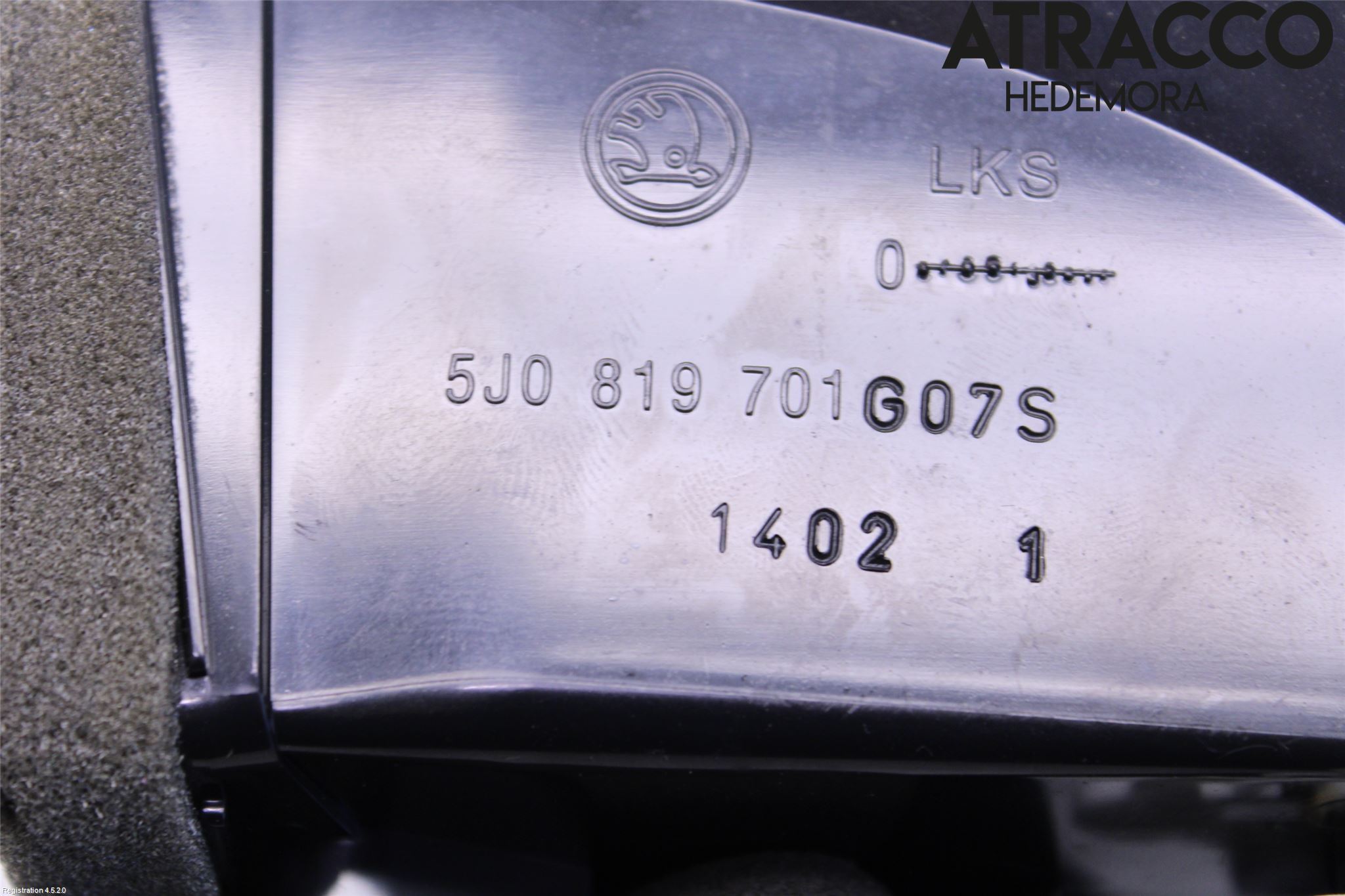 Skoda FABIA 07-14 Dashbord Kanal - Dyse