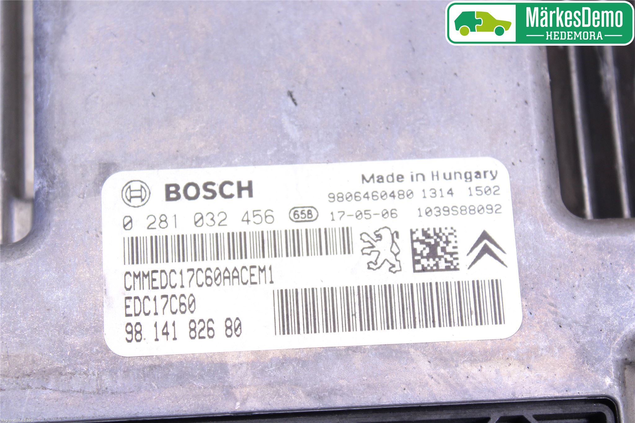 Peugeot 308 14-21 Styreenhet Dieselpumpe