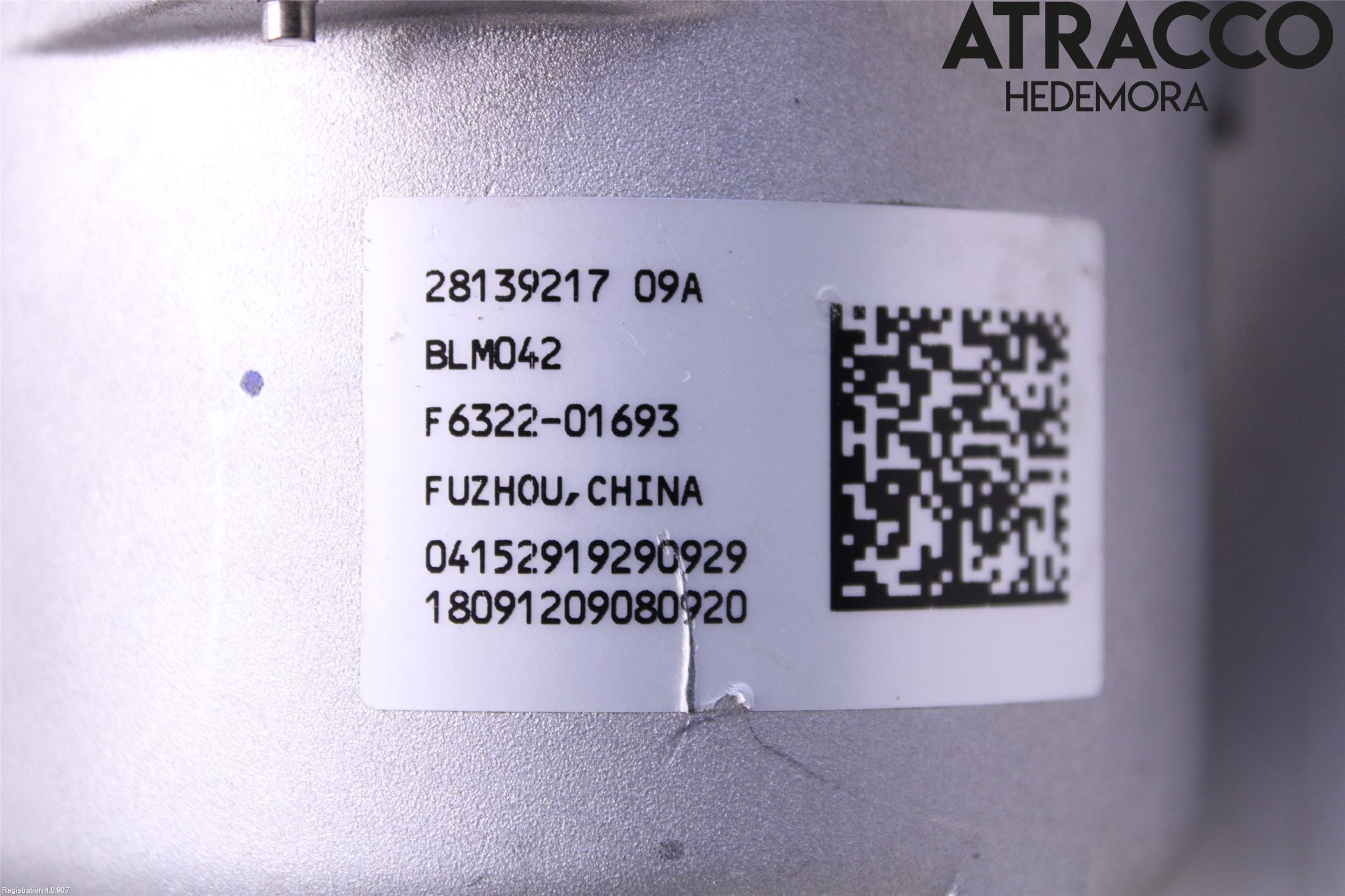 Opel MOKKA 13-20 Rattakselaggregat Innebygd Servo