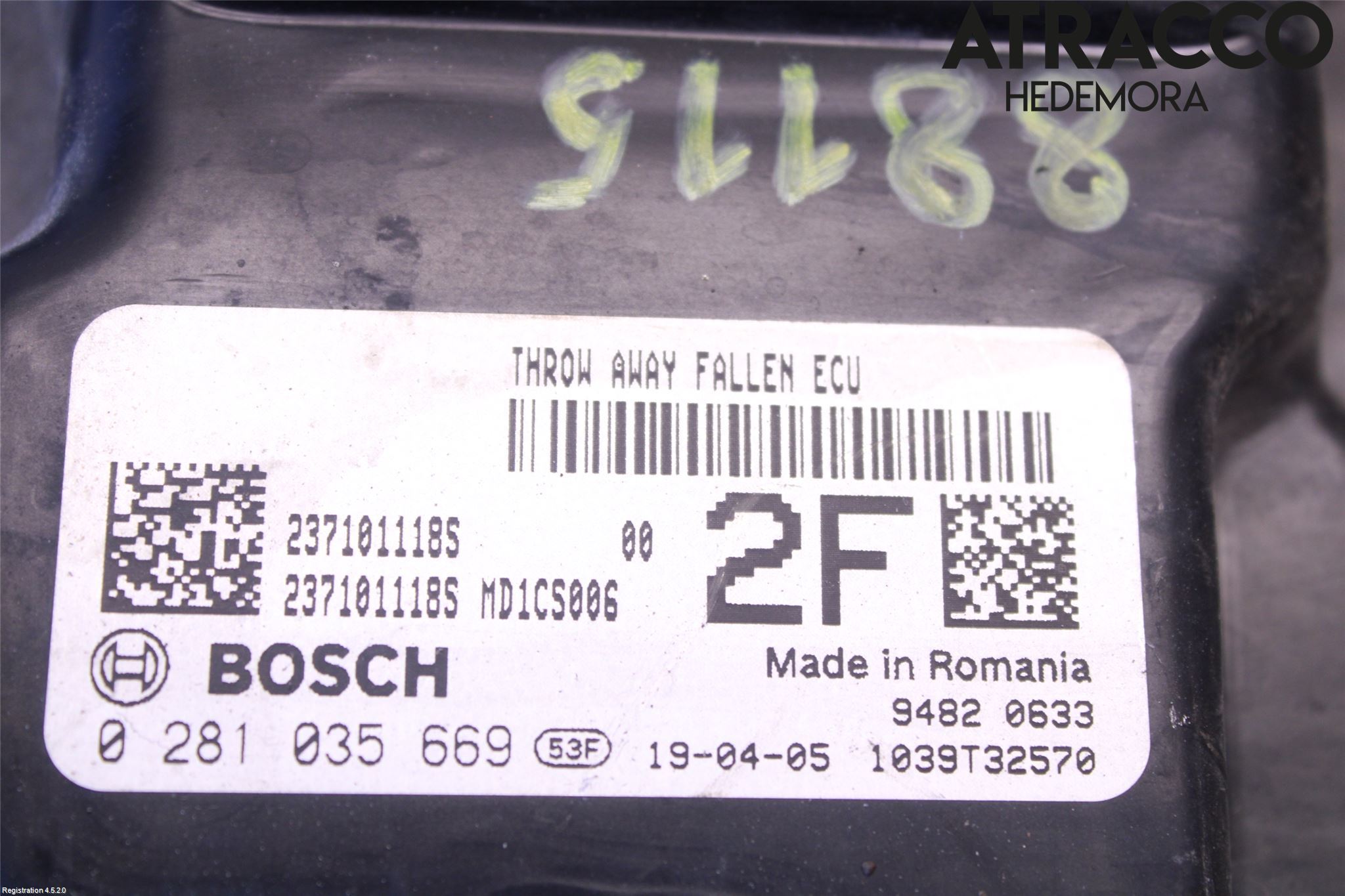 Mercedes-Benz MB CITAN (W415) 13-21 Styreenhet Dieselpumpe