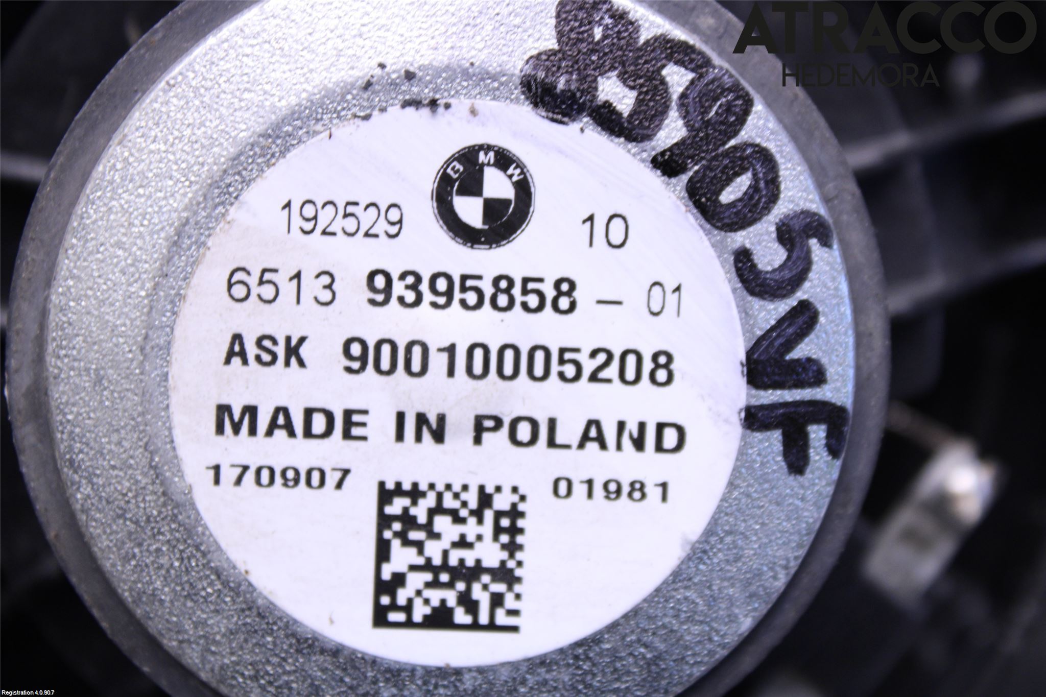 BMW 5 G30/G31/F90 17-23 Innr Høyttaler