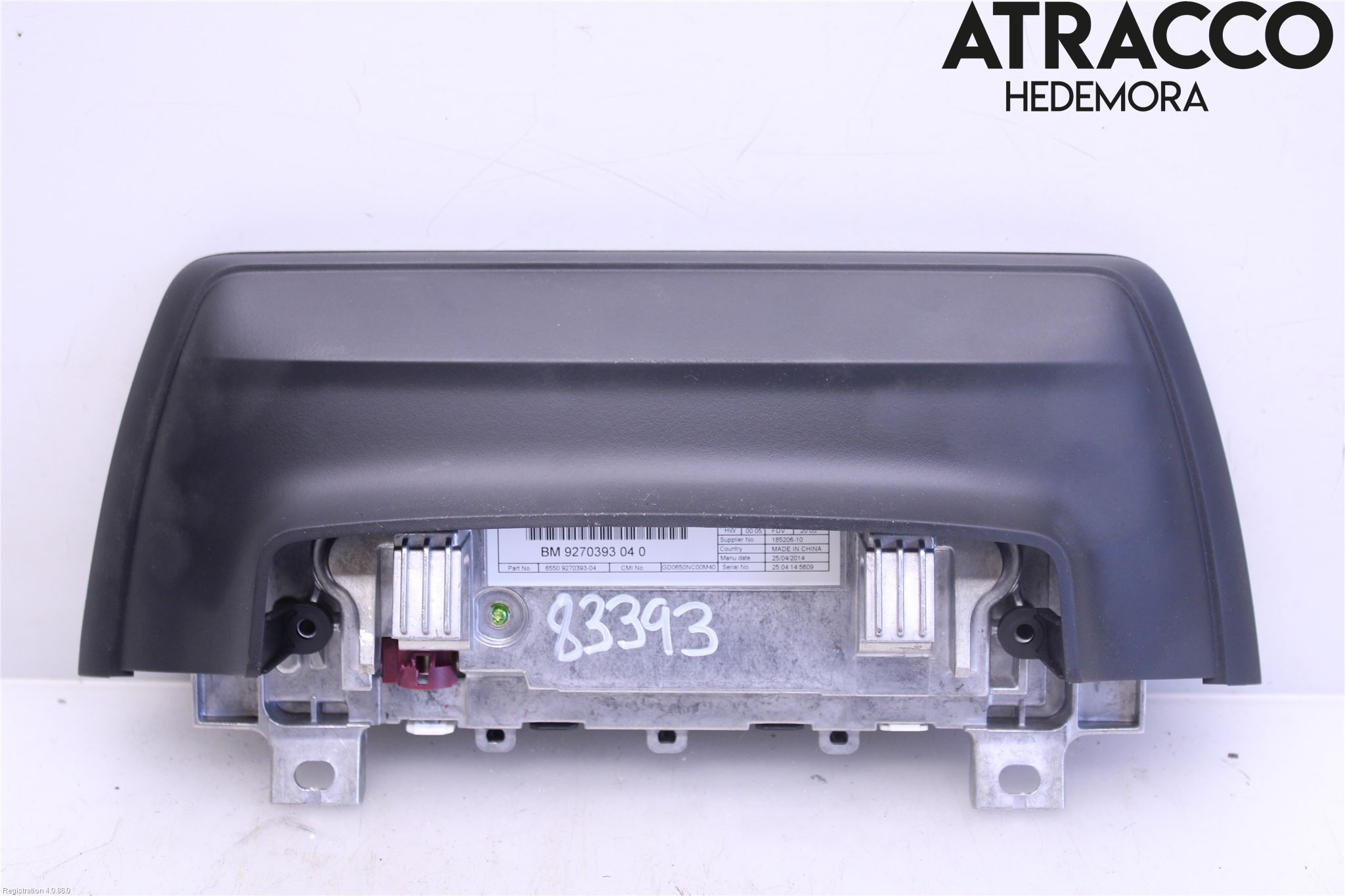 BMW 3 F30/F31/F80 12-19 Multifunktionsdisplay