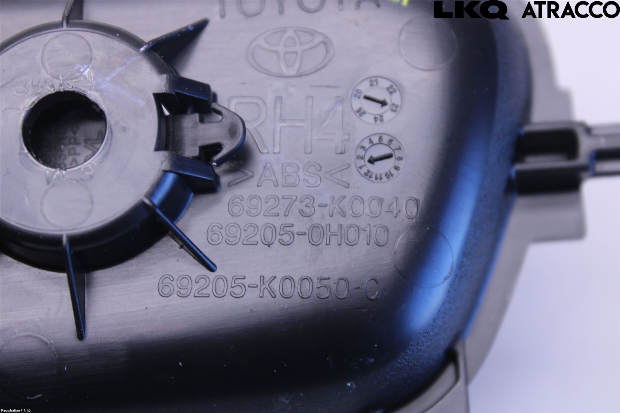 Toyota YARIS XP21 20- Innr Dørhandtak H Indre
