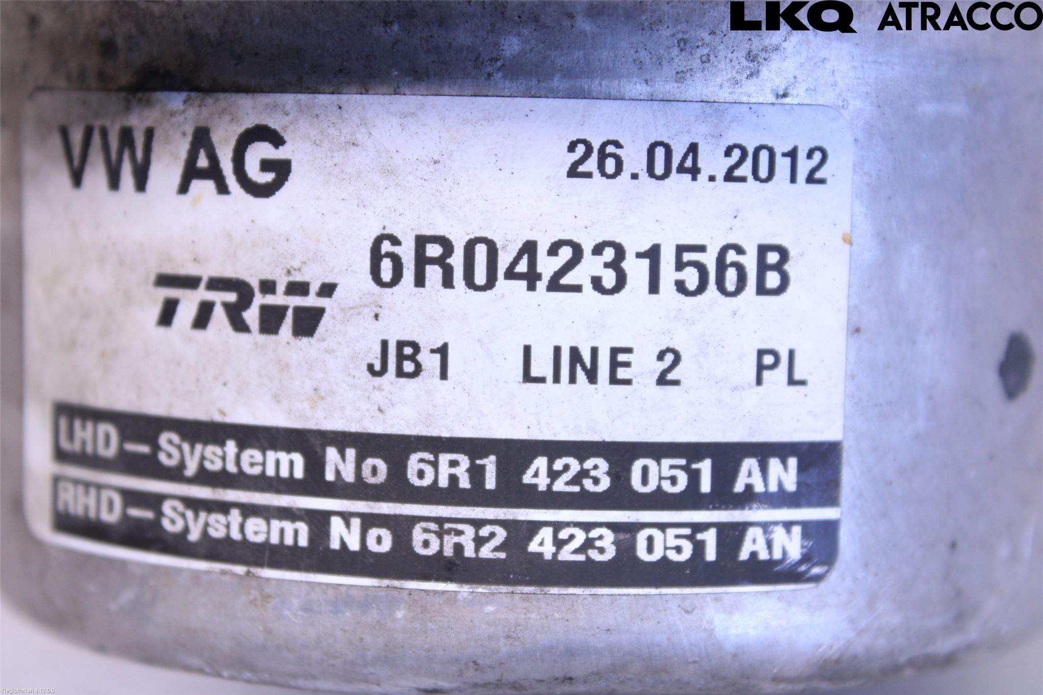 Audi A1/S1 11-18 Servostyring Eletrisk Pumpe