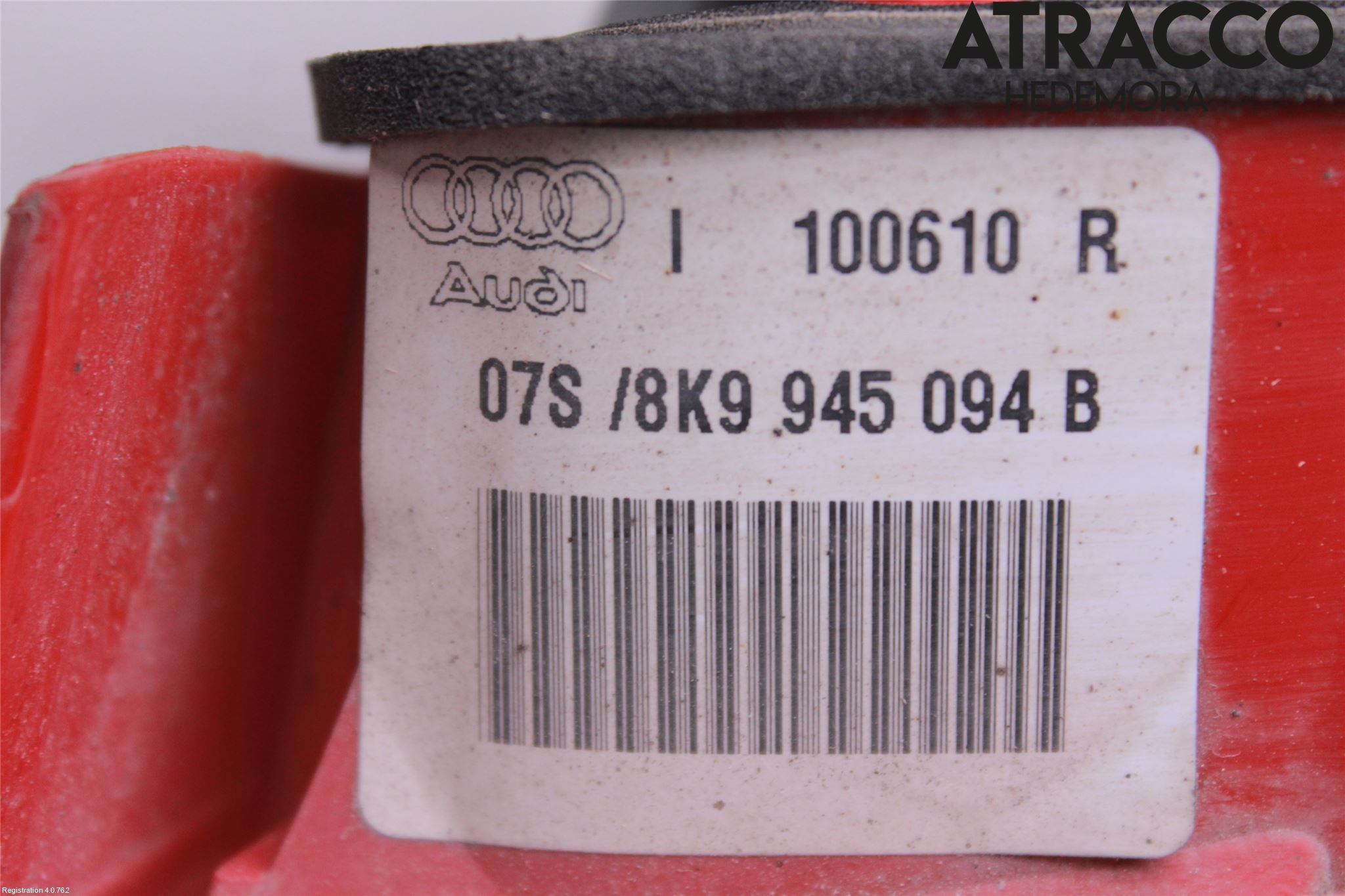Audi A4 ALLROAD 09-16 Baklykt Høyre  På Luke(Indre)