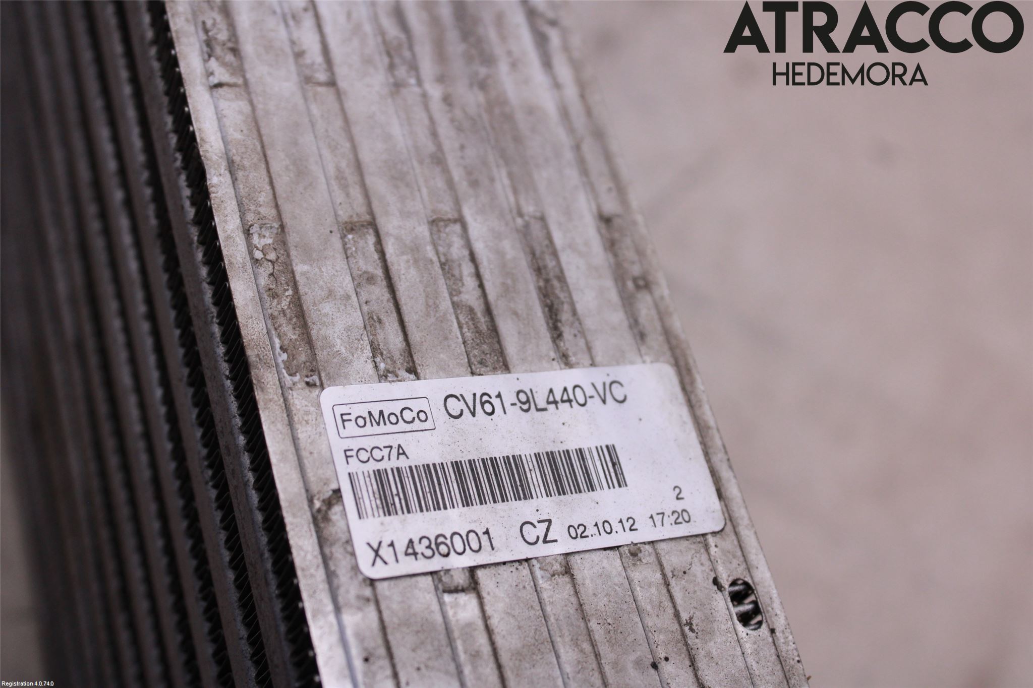 Ford FOCUS 11-14 Intercooler Radiator
