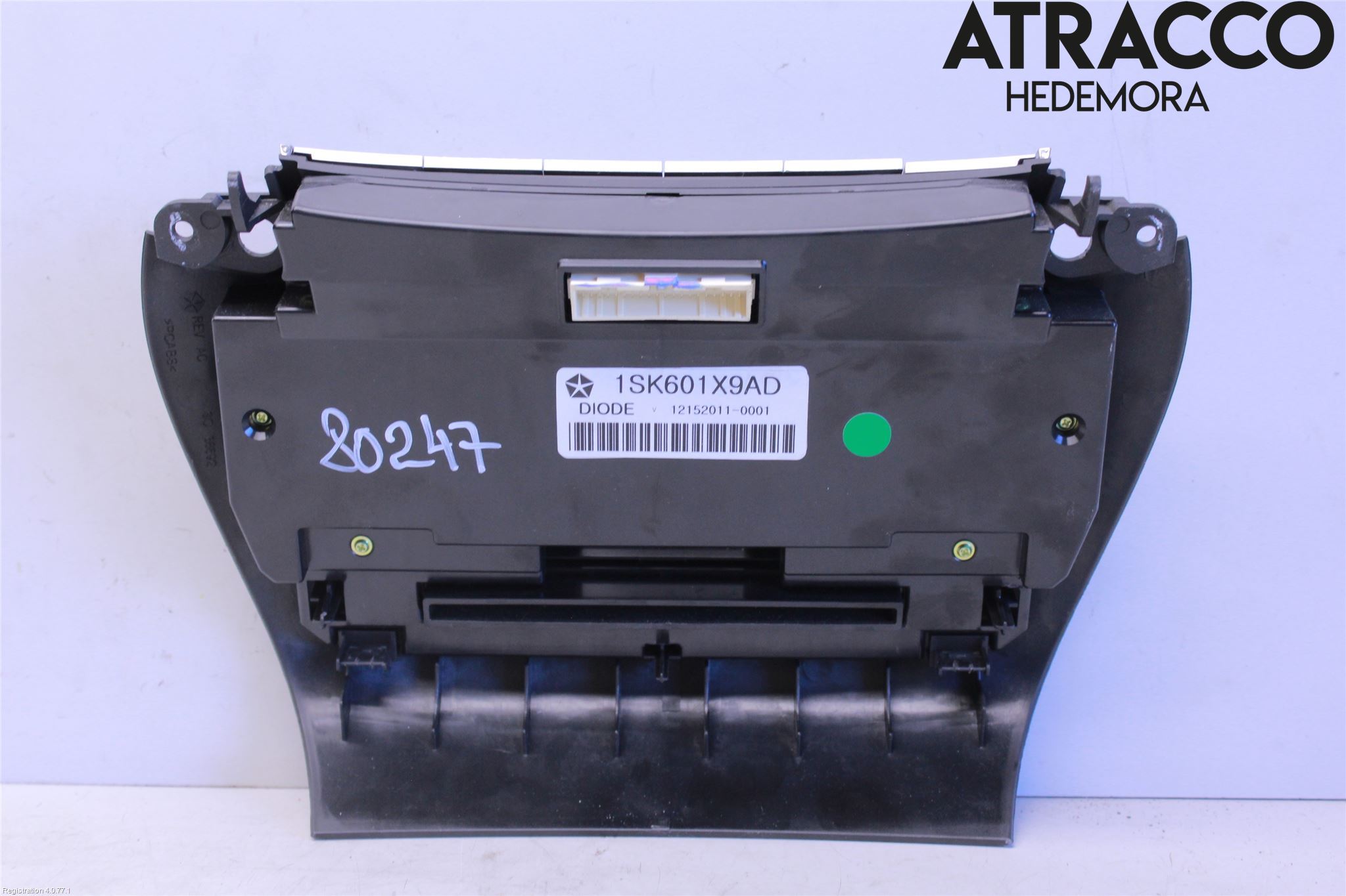 Fiat FREEMONT Varme Ac Betjening-Display