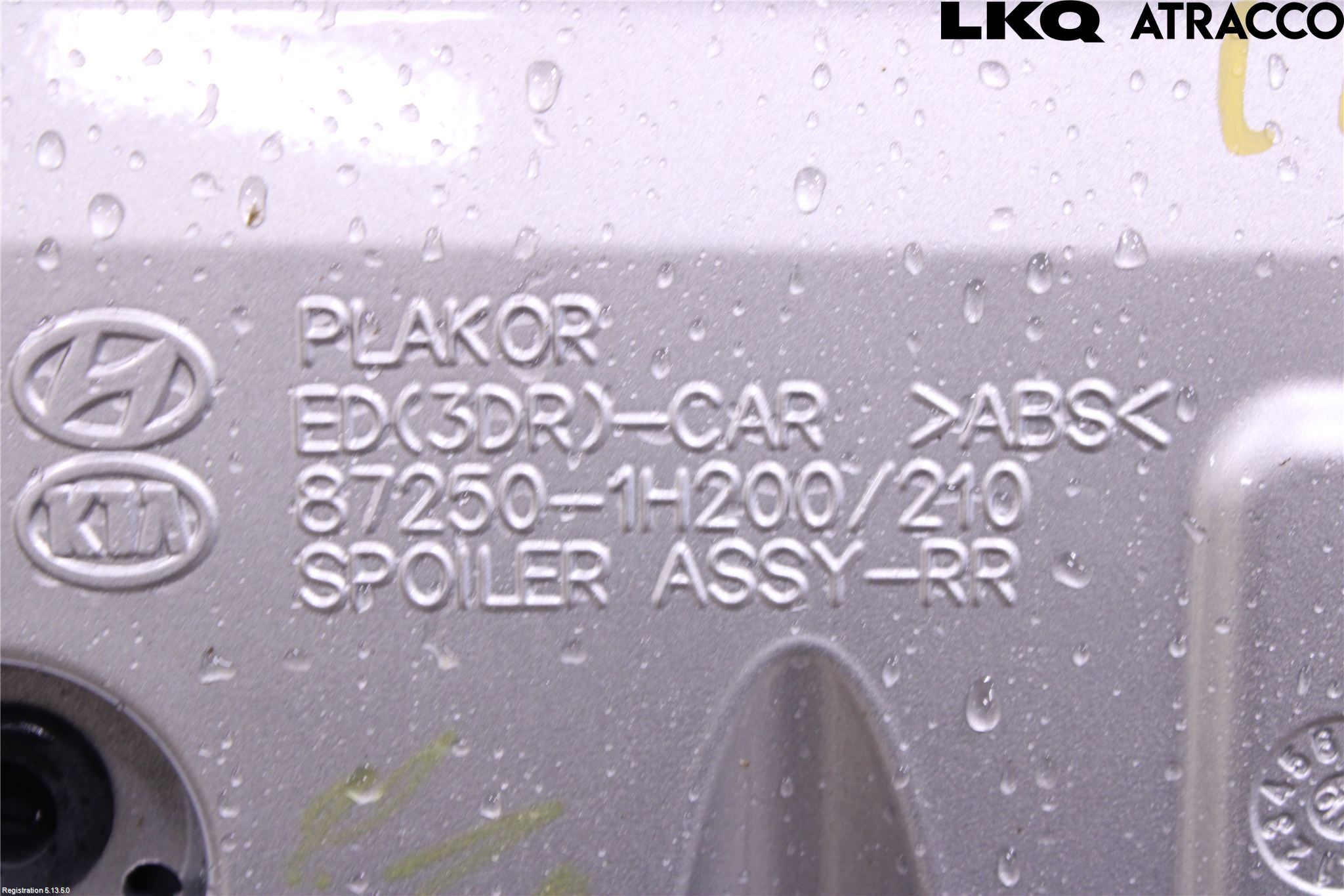 Kia CEED 06-12 Spoiler Bakluke