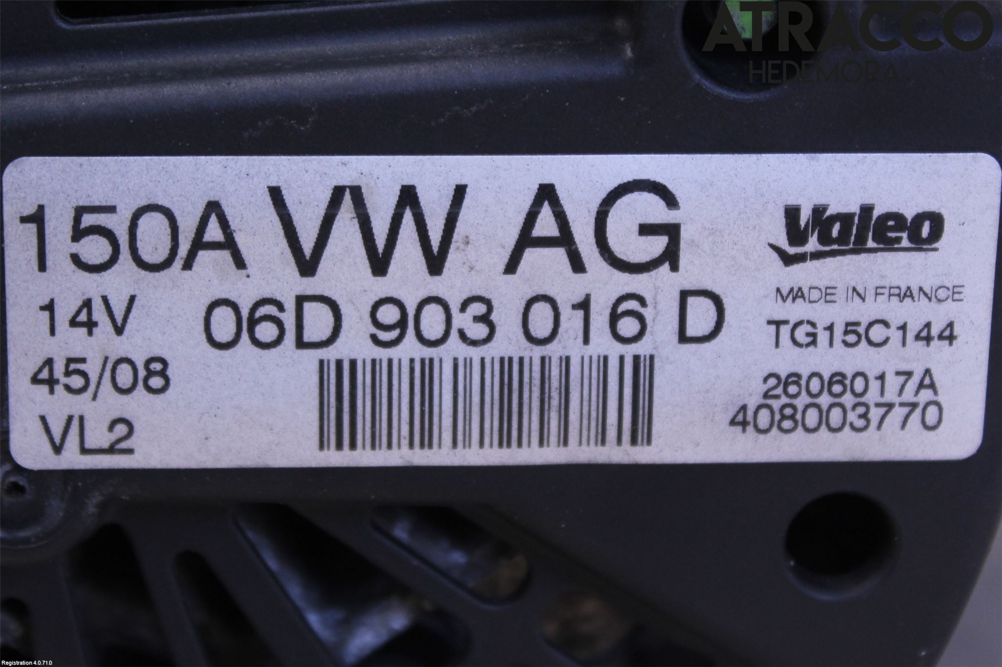 Audi A6/S6     05-11 Dynamo