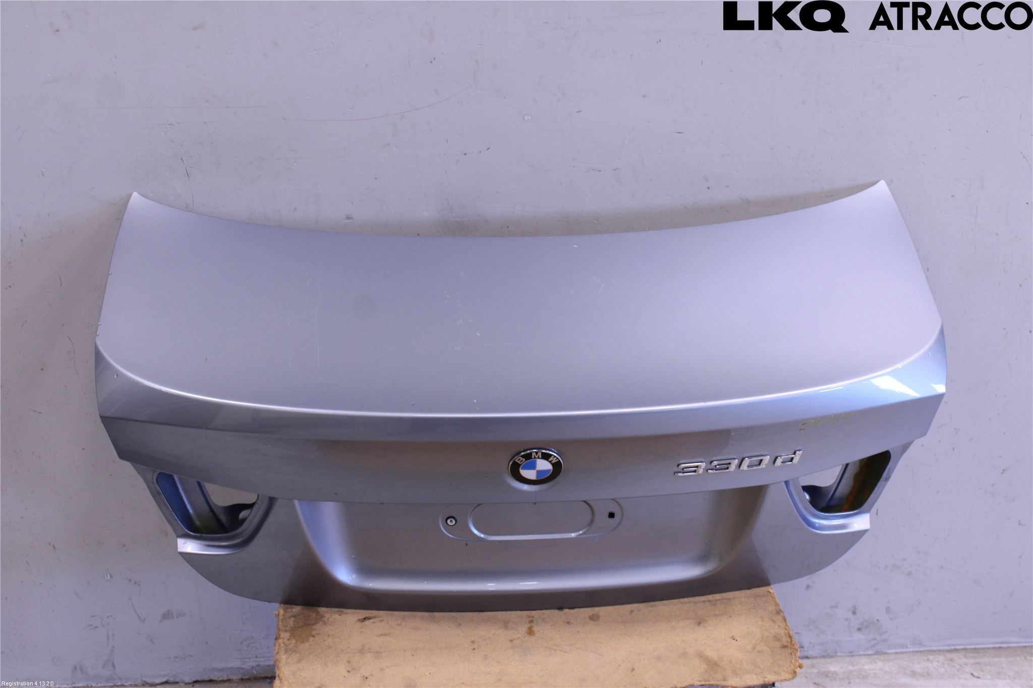 BMW 3 E90/91 SED/TOU 05-12 Bakluke Koffertlokk