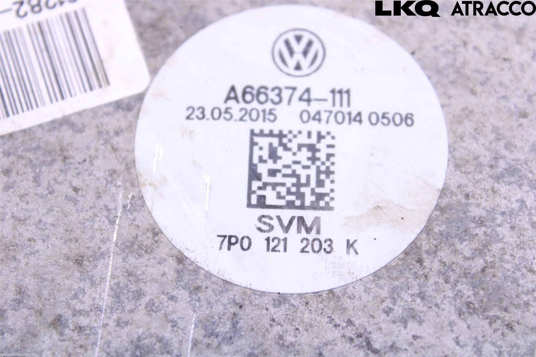 Volkswagen VW TOUAREG 7P 11-18 Kjølevifte Elektrisk