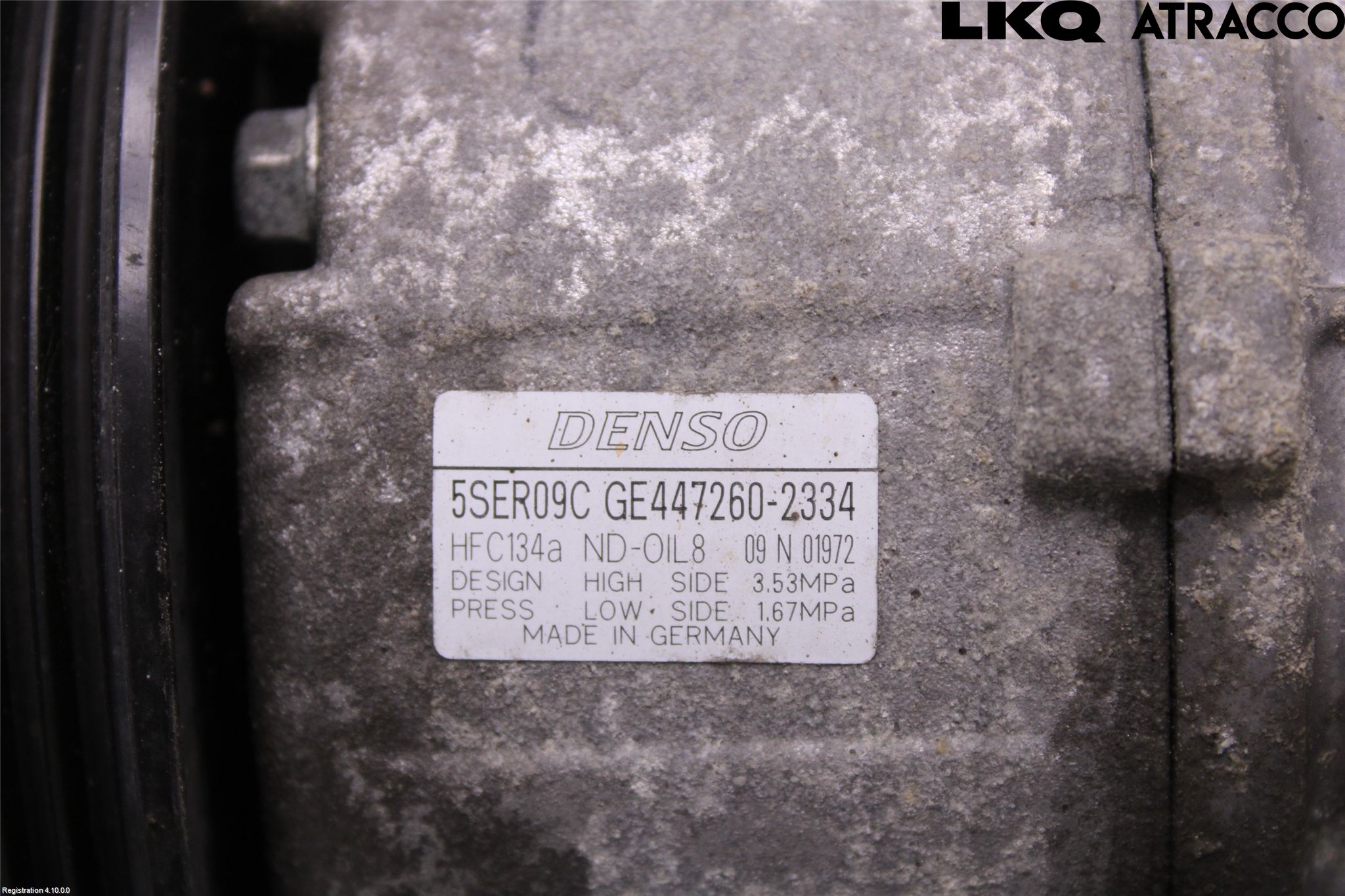 Toyota AURIS 10-12 Varme Ac Kompressor