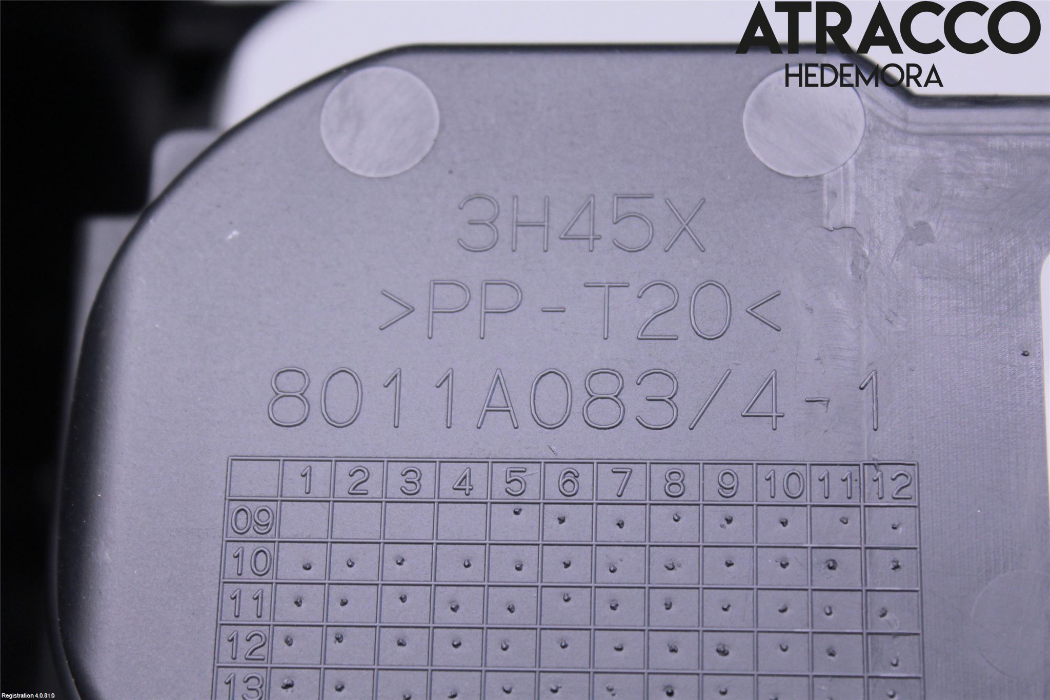 Mitsubishi ASX 10-22 Innr Konsoll-Lomme