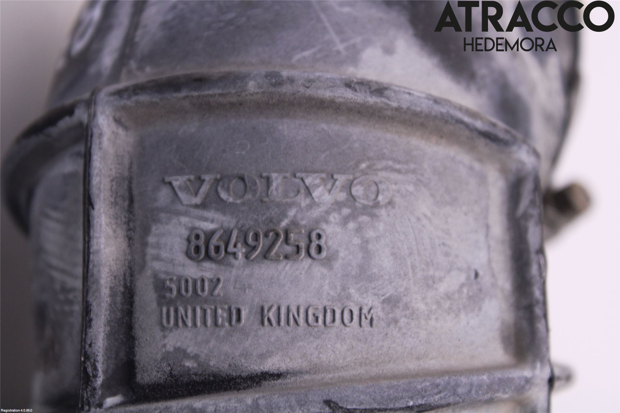 Volvo S80 99-03 Inns Gummibelg - Slange