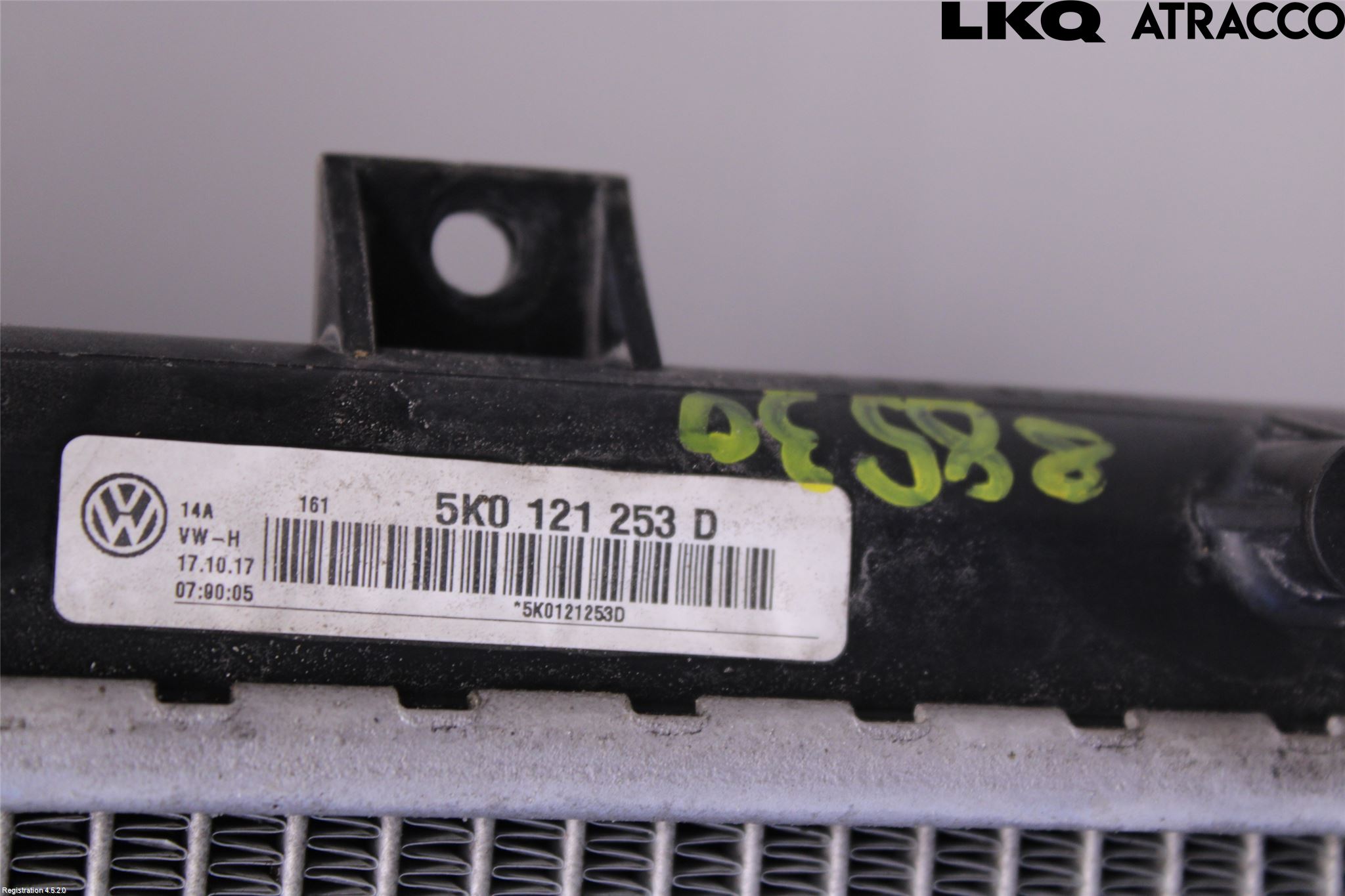Volkswagen VW CADDY 16-20 Radiator Automat