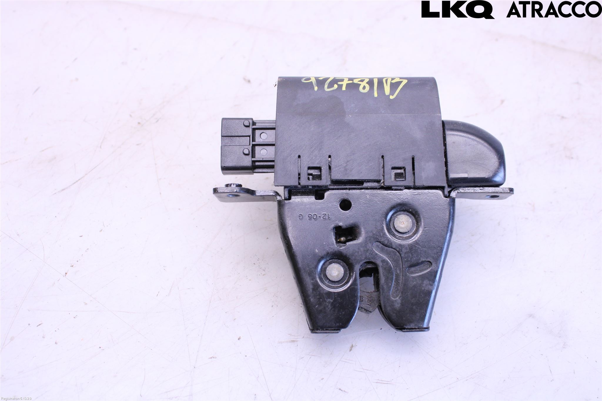 Saab 9-3 VER 2 Bakluke-Lokk Låsekasse