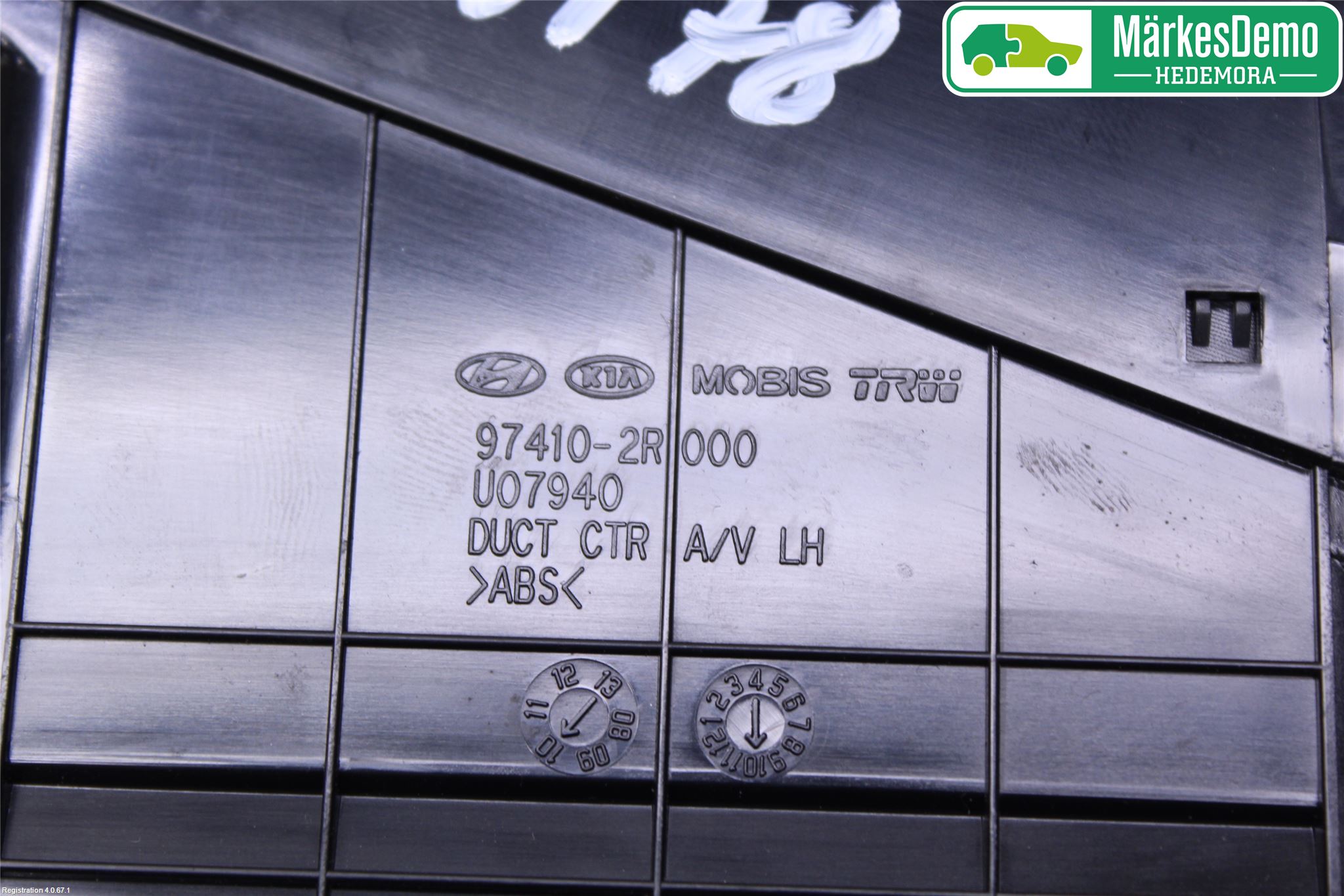 Hyundai i30 FD 07-12 Dashbord Kanal - Dyse