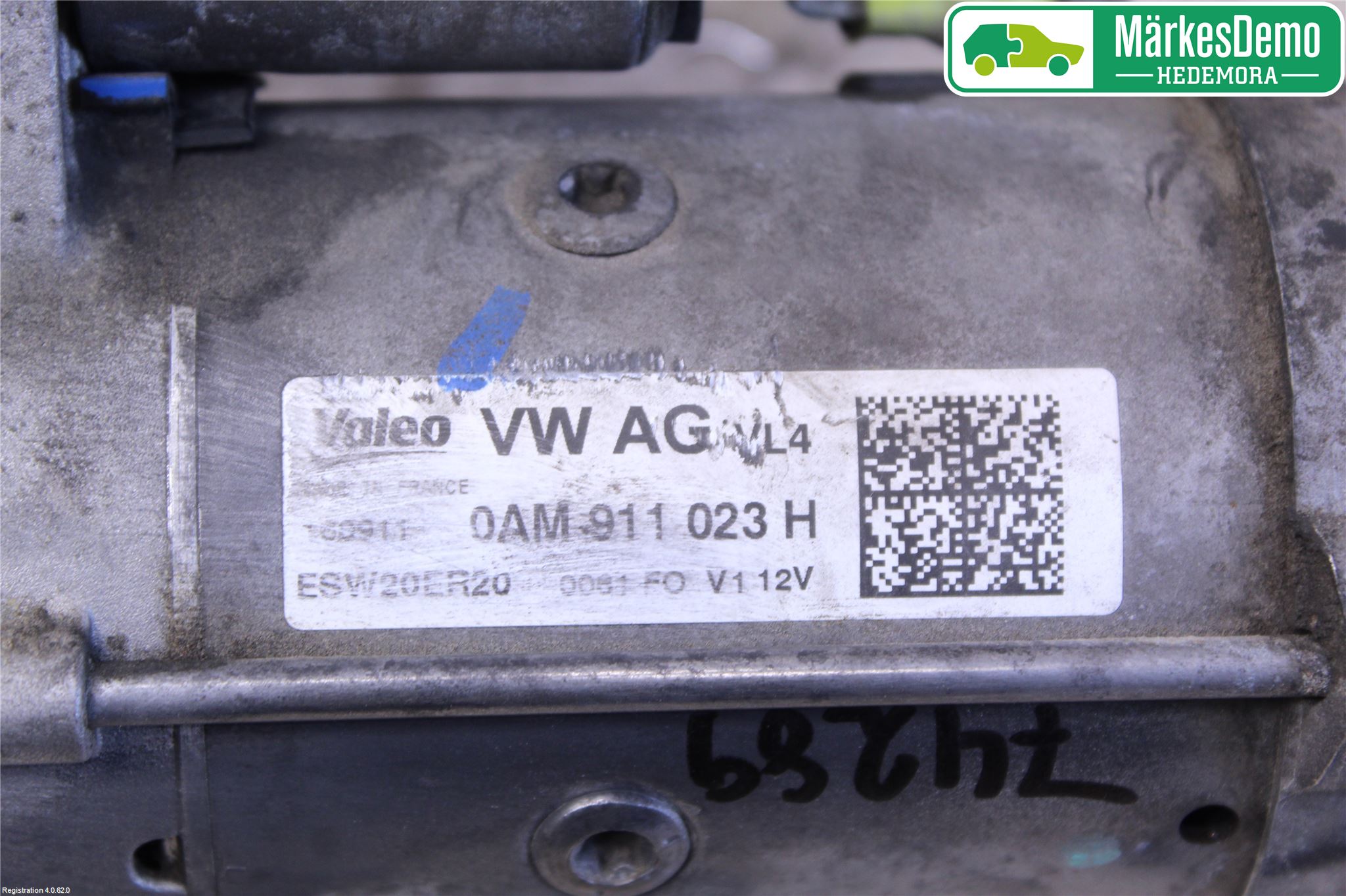 Volkswagen VW GOLF VI 09-13 Startmotor Diesel