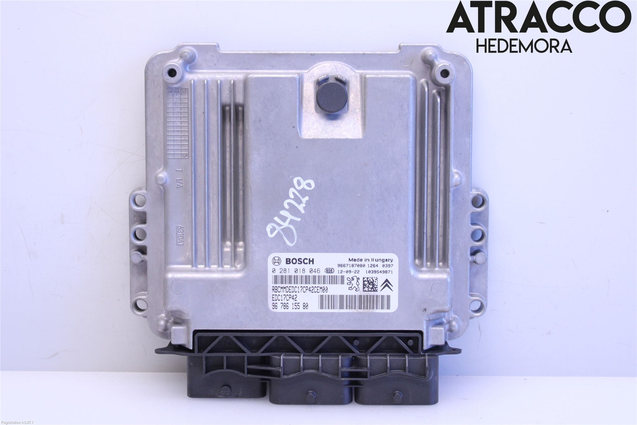 Citroen C5 08-17 Styreenhet Dieselpumpe