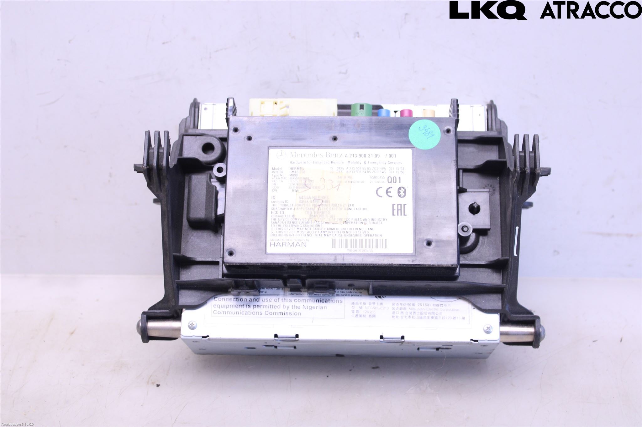 Mercedes-Benz MB E-KLASS (W213) 16-23 Stereo Radio Med Cd