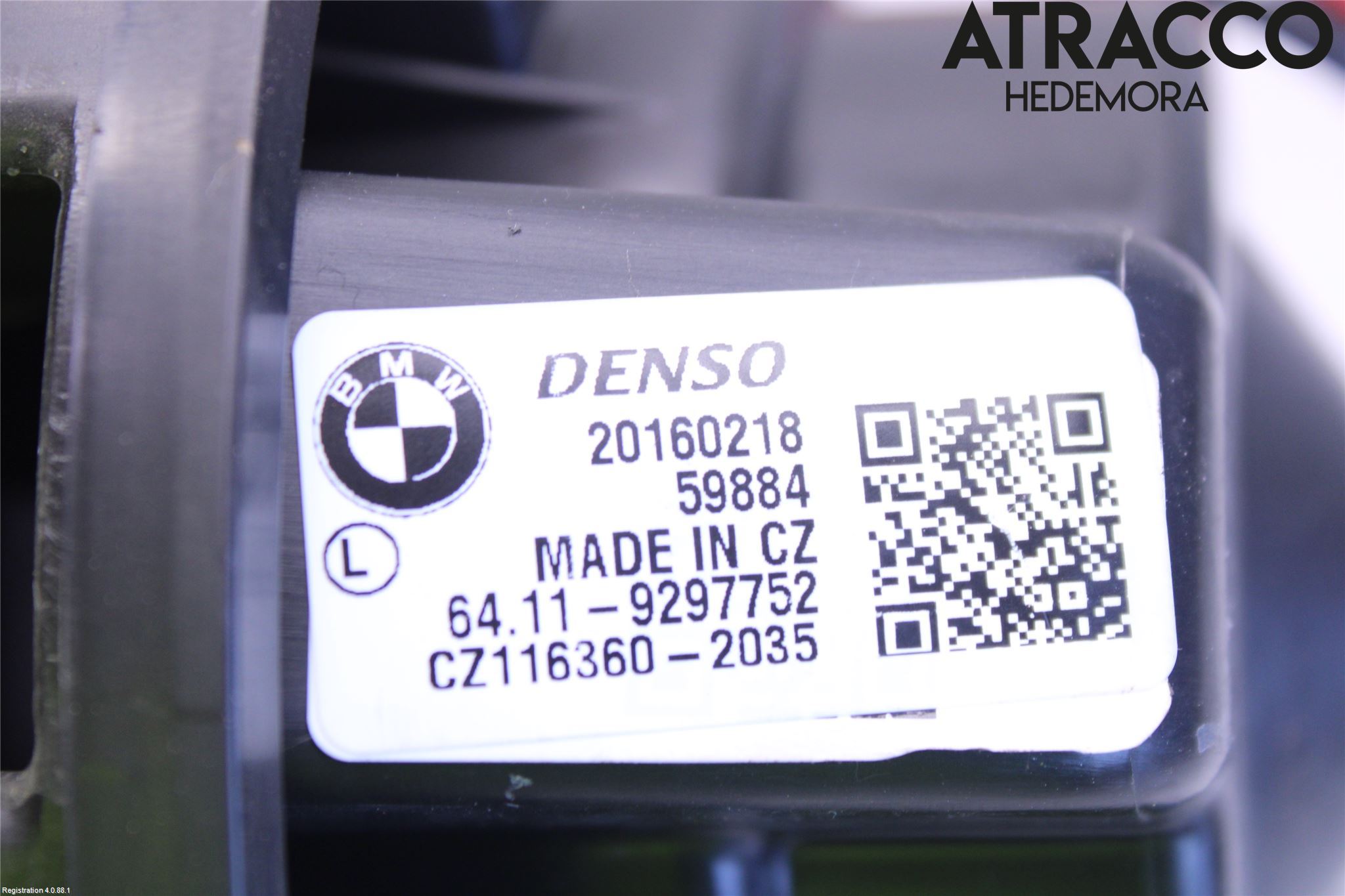 BMW X1 F48 15-22 Varme Ac Varmeapparatvifte