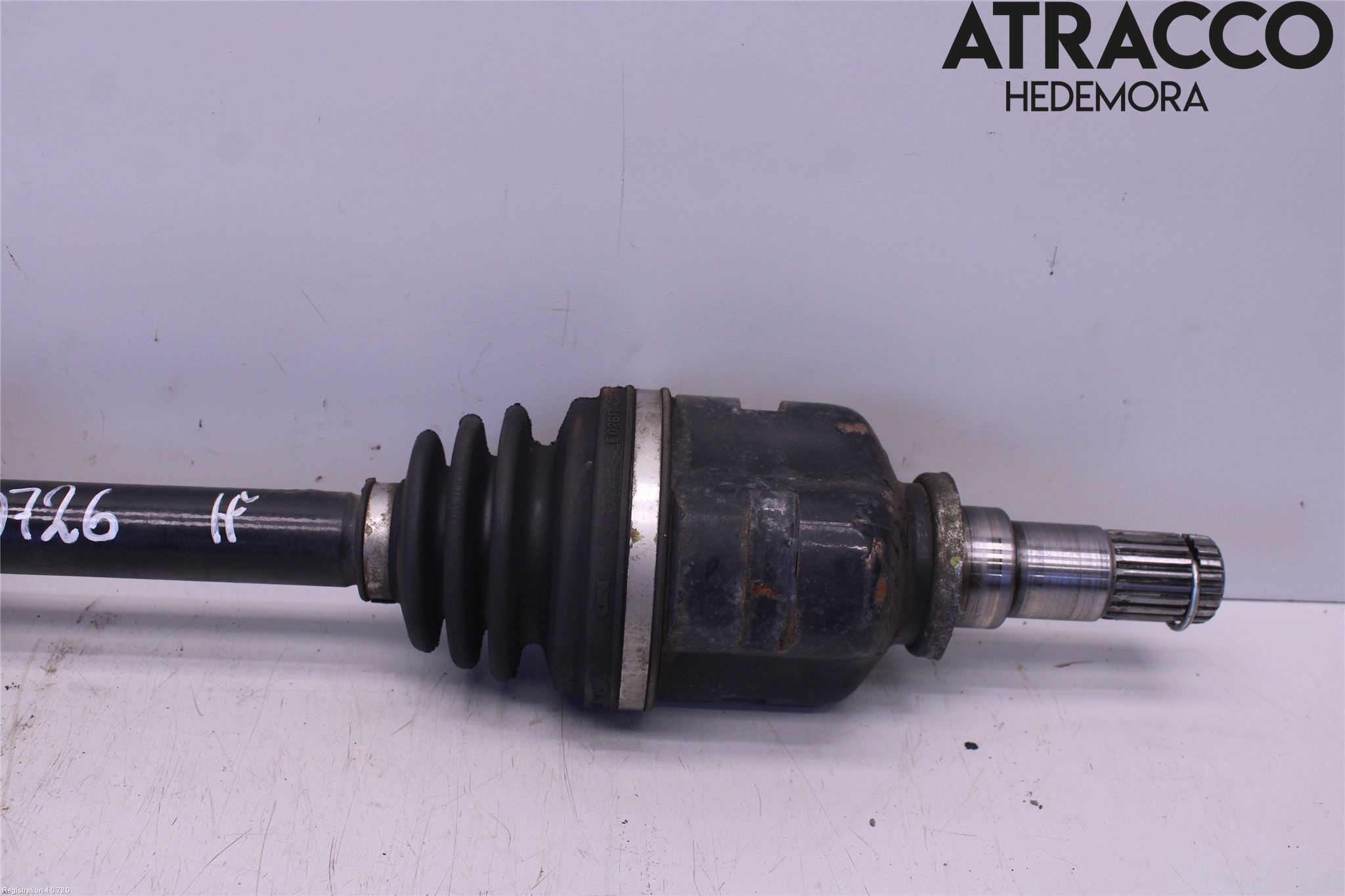 Toyota COROLLA VERSO 08-09 Drivaksel Foran Kompl Høyre