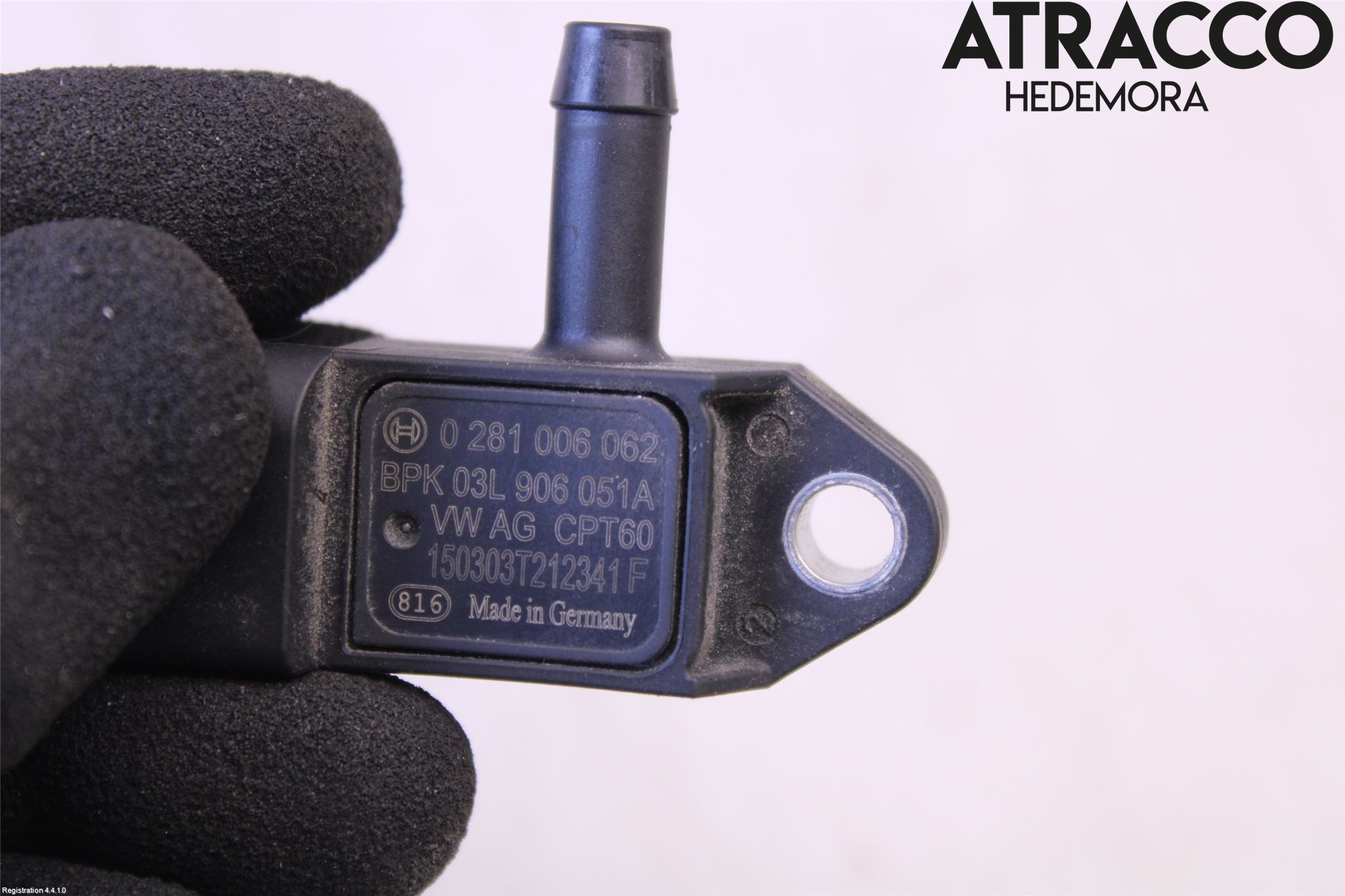 Volkswagen VW TRANSP/CARAVELLE (T5) 04-15 Sensor Temp-Trykk Avgass
