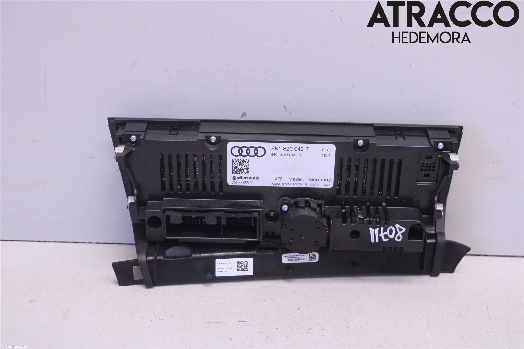 Audi Q5 09-16 Varme Ac Betjening-Display