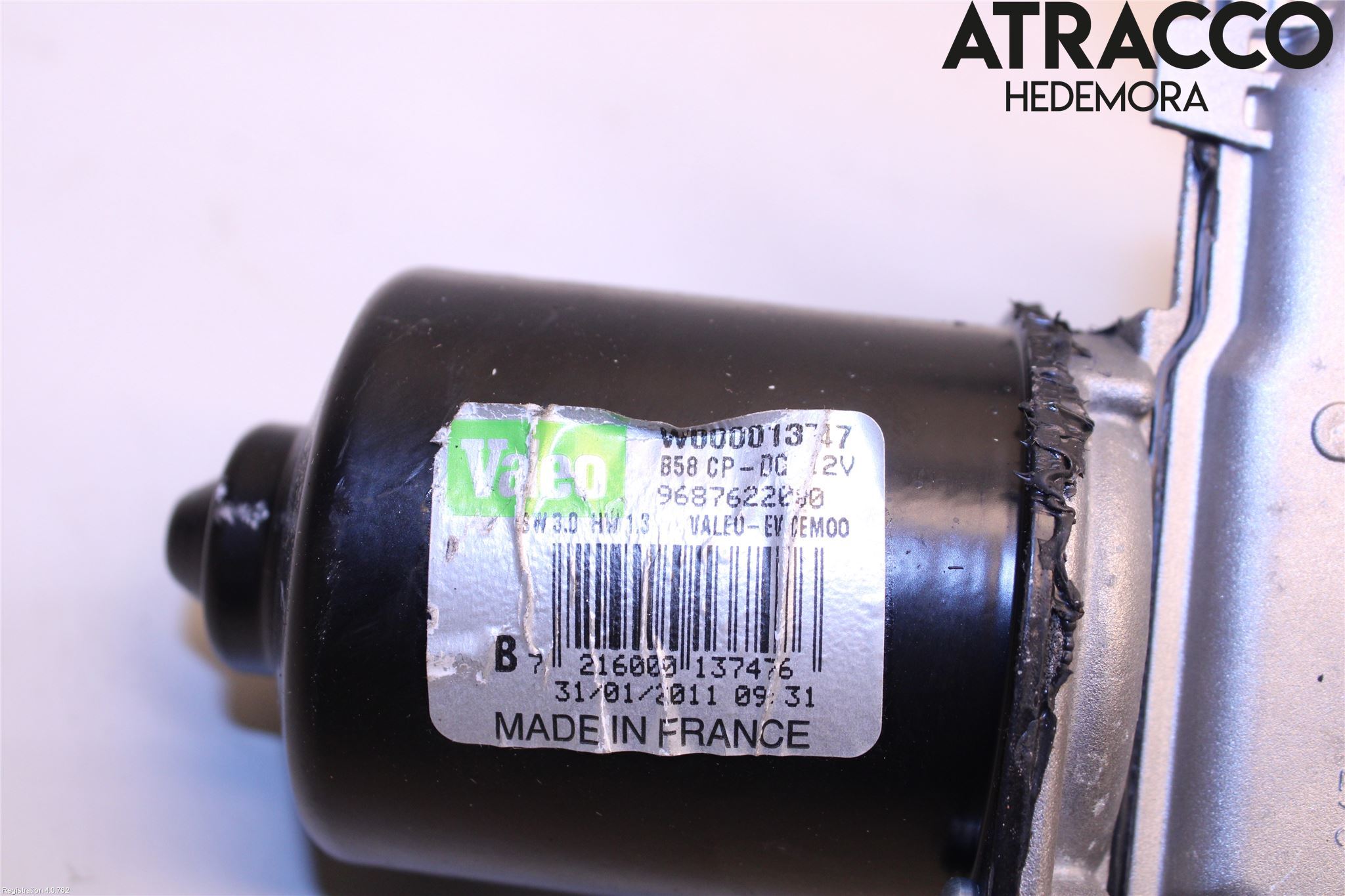 Citroen C4 GRAND PICASSO 07-13 Viskermotor Frontrute