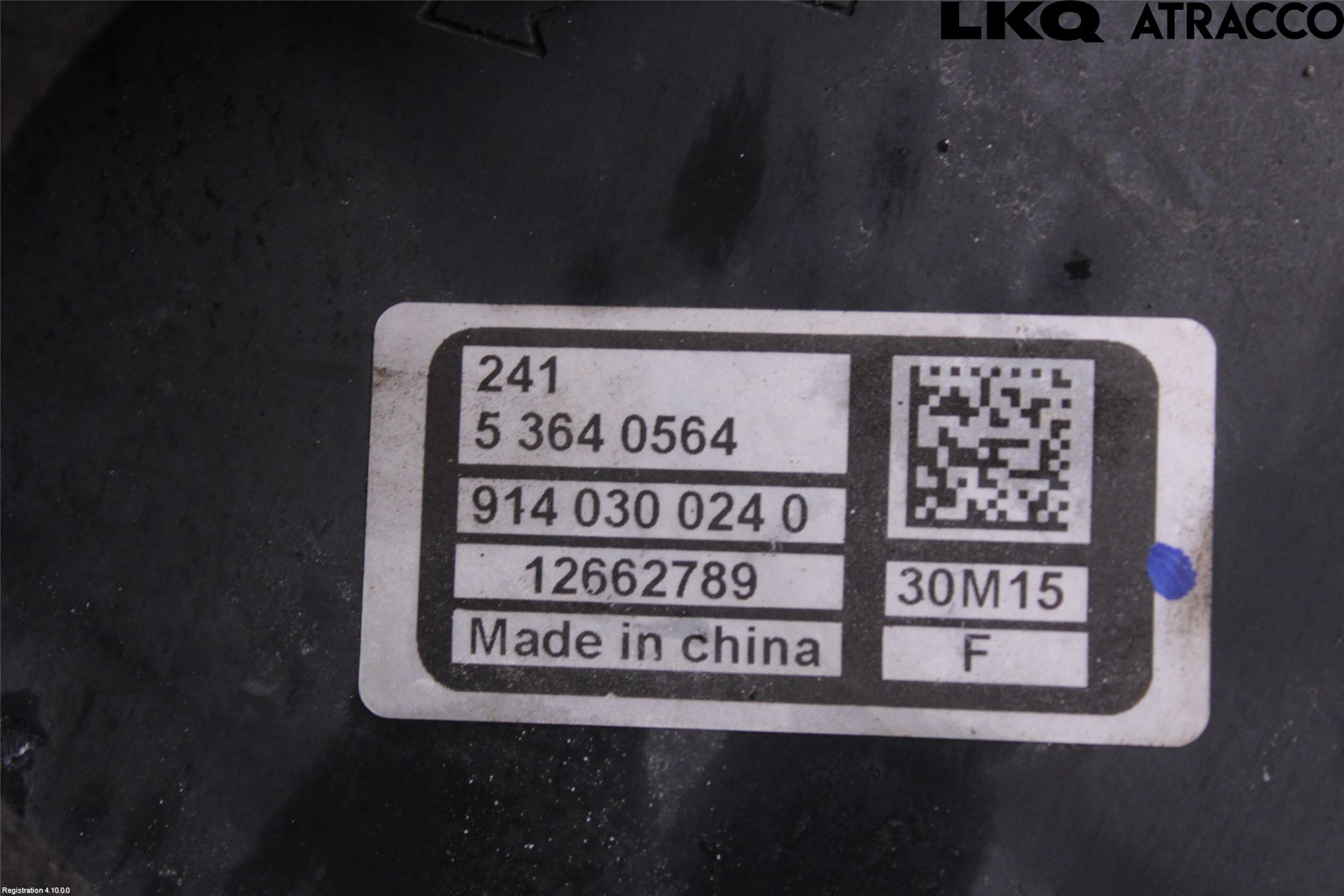 Opel ASTRA K 16-22 Vacuumpumpe