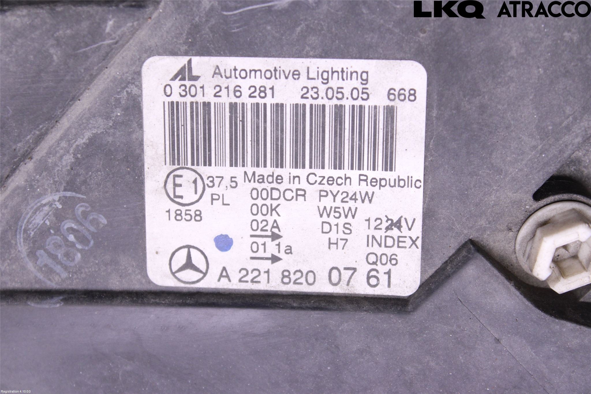 Mercedes-Benz MB S-KLASS (W221) 05-13 Frontlykt Venstre
