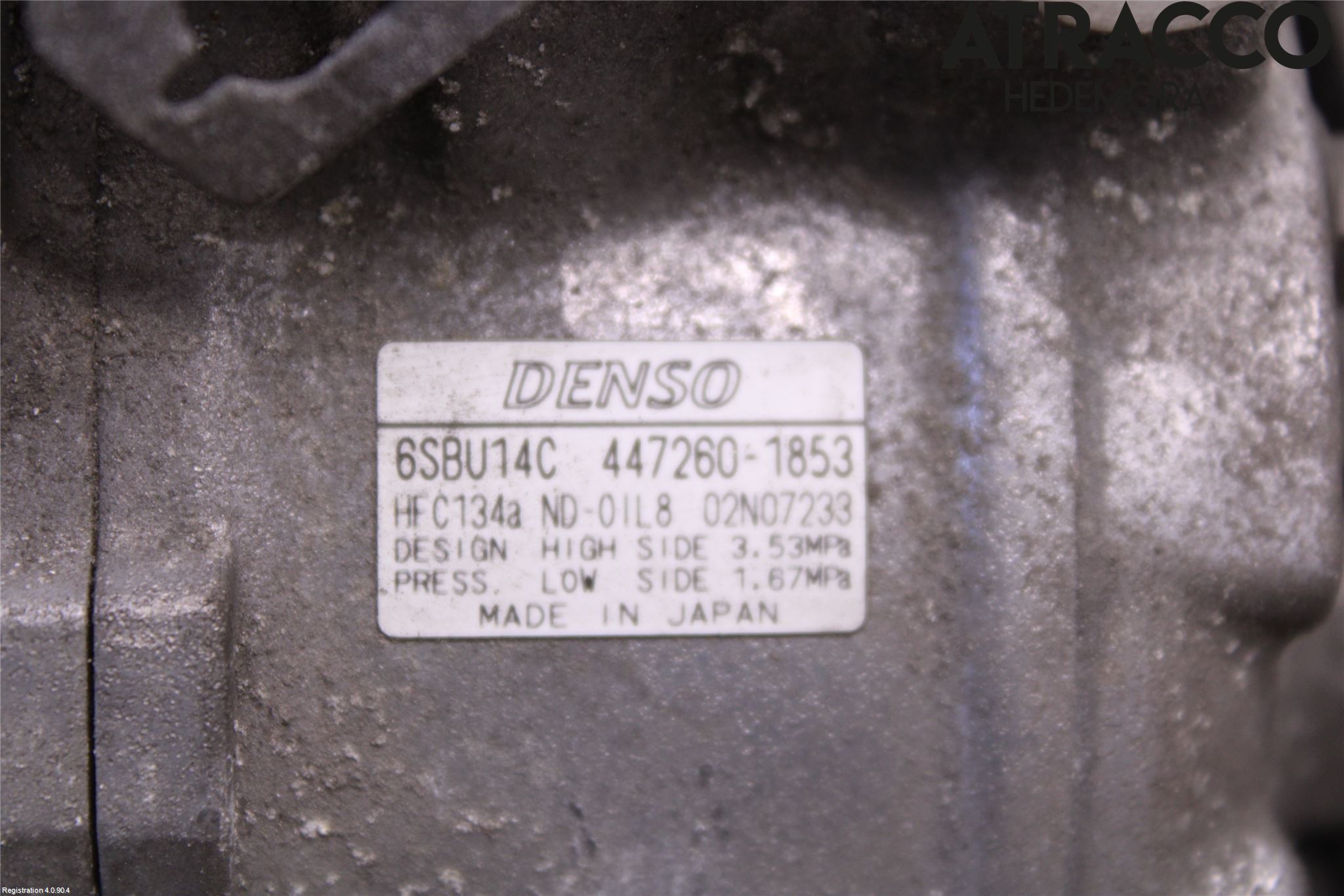 BMW 3 E90/91 SED/TOU 05-12 Varme Ac Kompressor