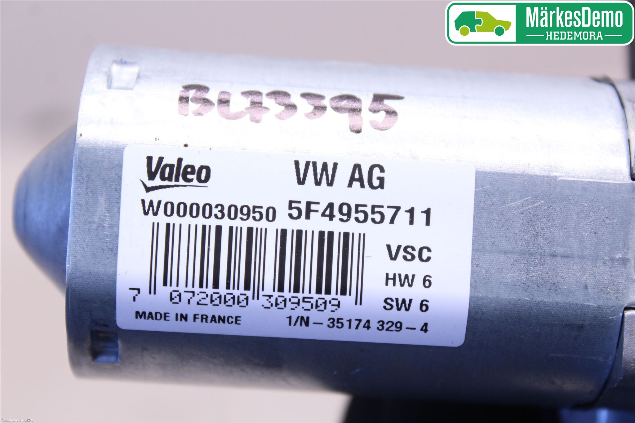 Skoda FABIA 15-21 Viskermotor Bakluke