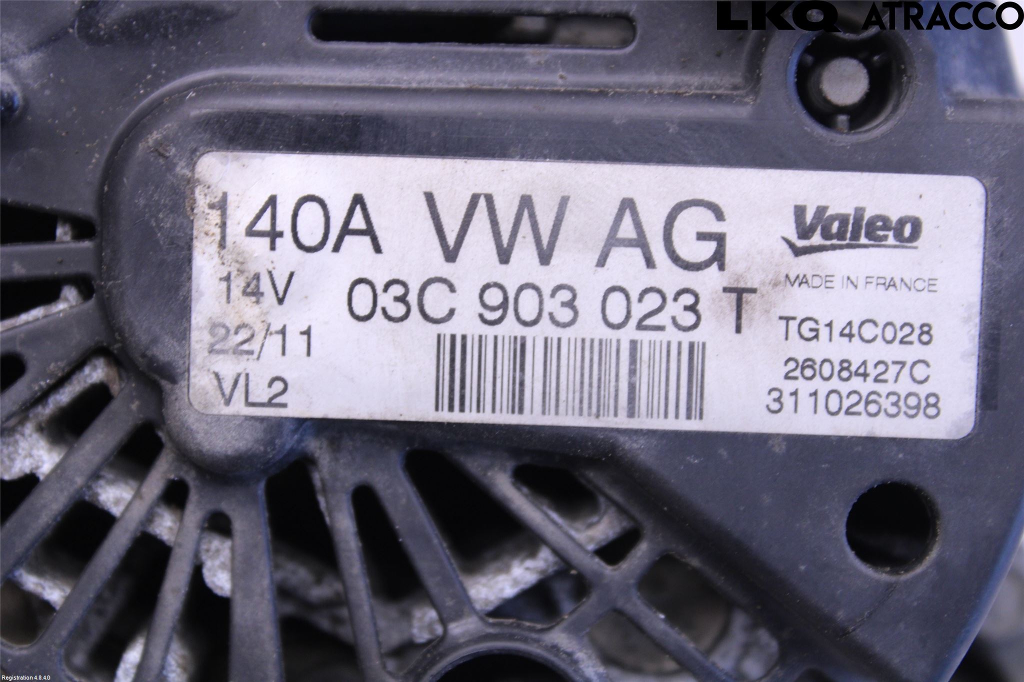 Volkswagen VW PASSAT 11-14 Dynamo