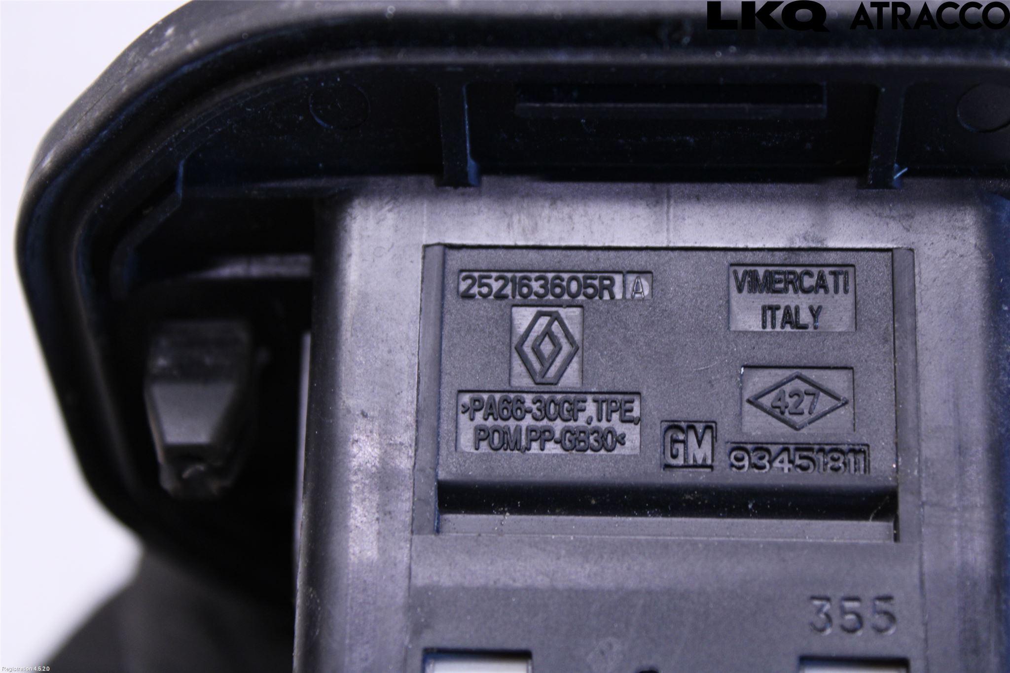 Renault TRAFIC/E-TECH 15- Sentrallåsbryter I Dørlås