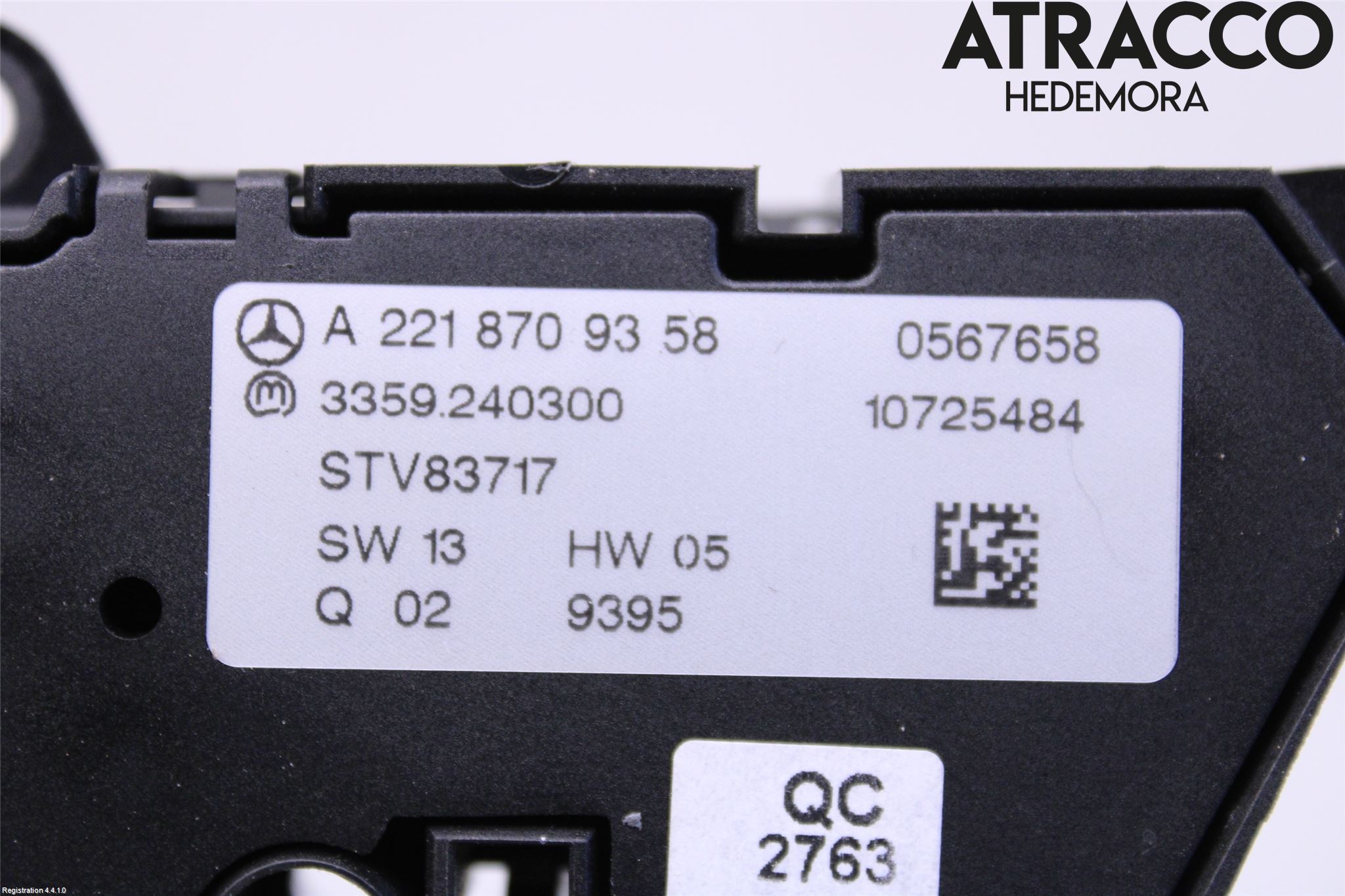 Mercedes-Benz MB S-KLASS (W221) 05-13 Bryter Seteminne